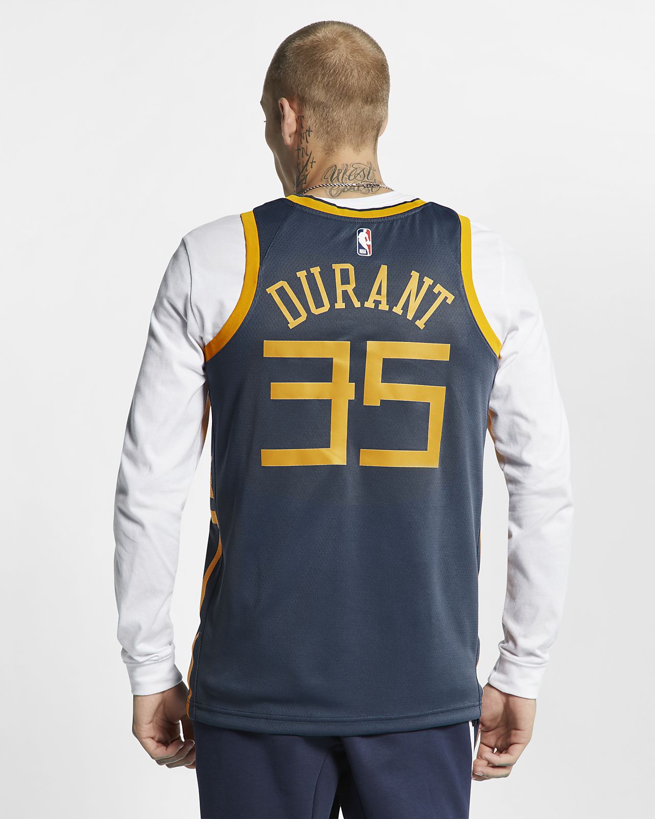 Kevin Connected Durant Nba Nike Swingmangolden State WarriorsCamiseta City Edition Hombre Tl1JFcK3