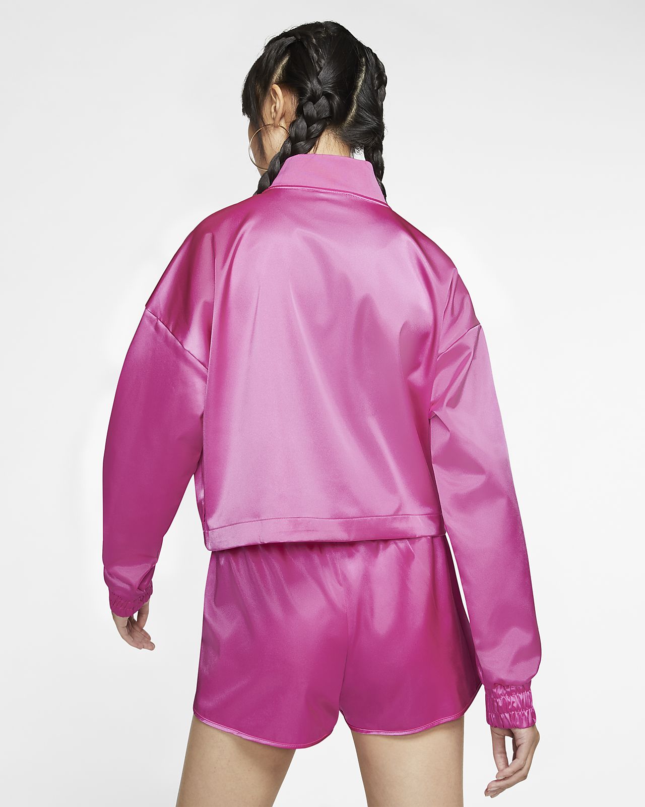 NIKE Air Track Jacket Satin china rose Trainingsjacken bei NIKE Air Track Jacket Satin china rose Trainingsjacken bei