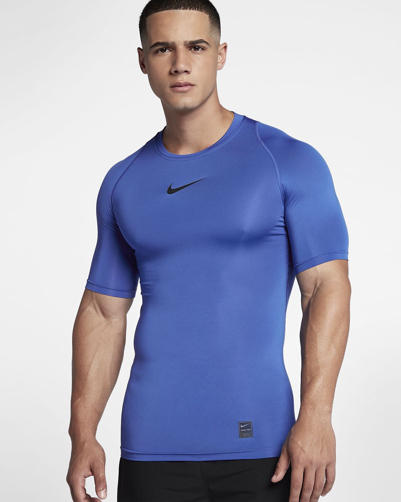 nike pro short sleeve training top