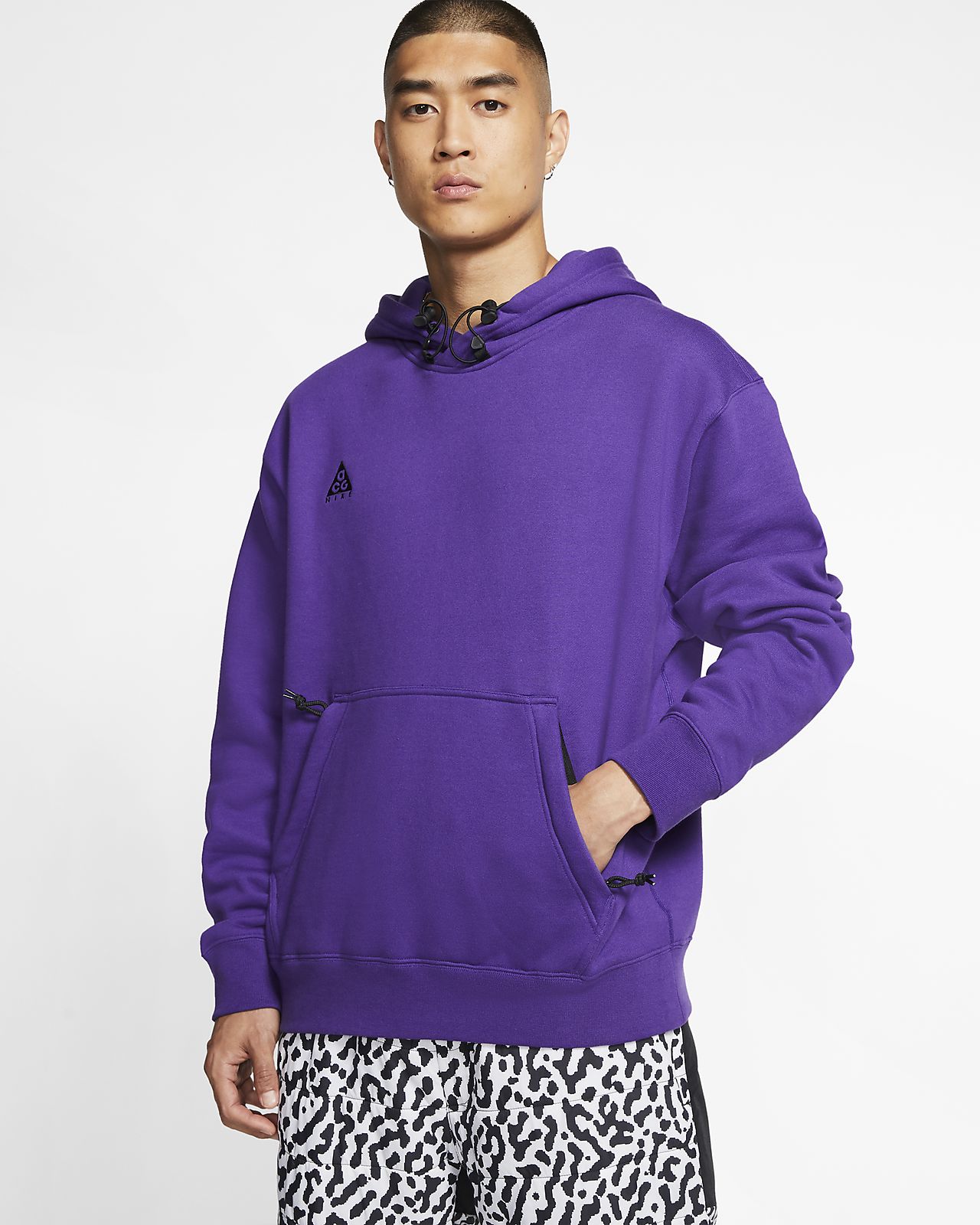 purple acg hoodie