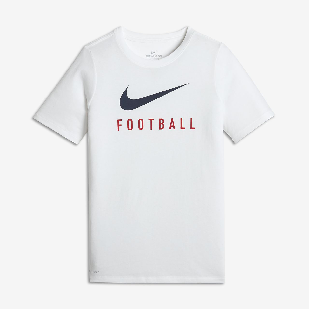 boys white nike t shirt