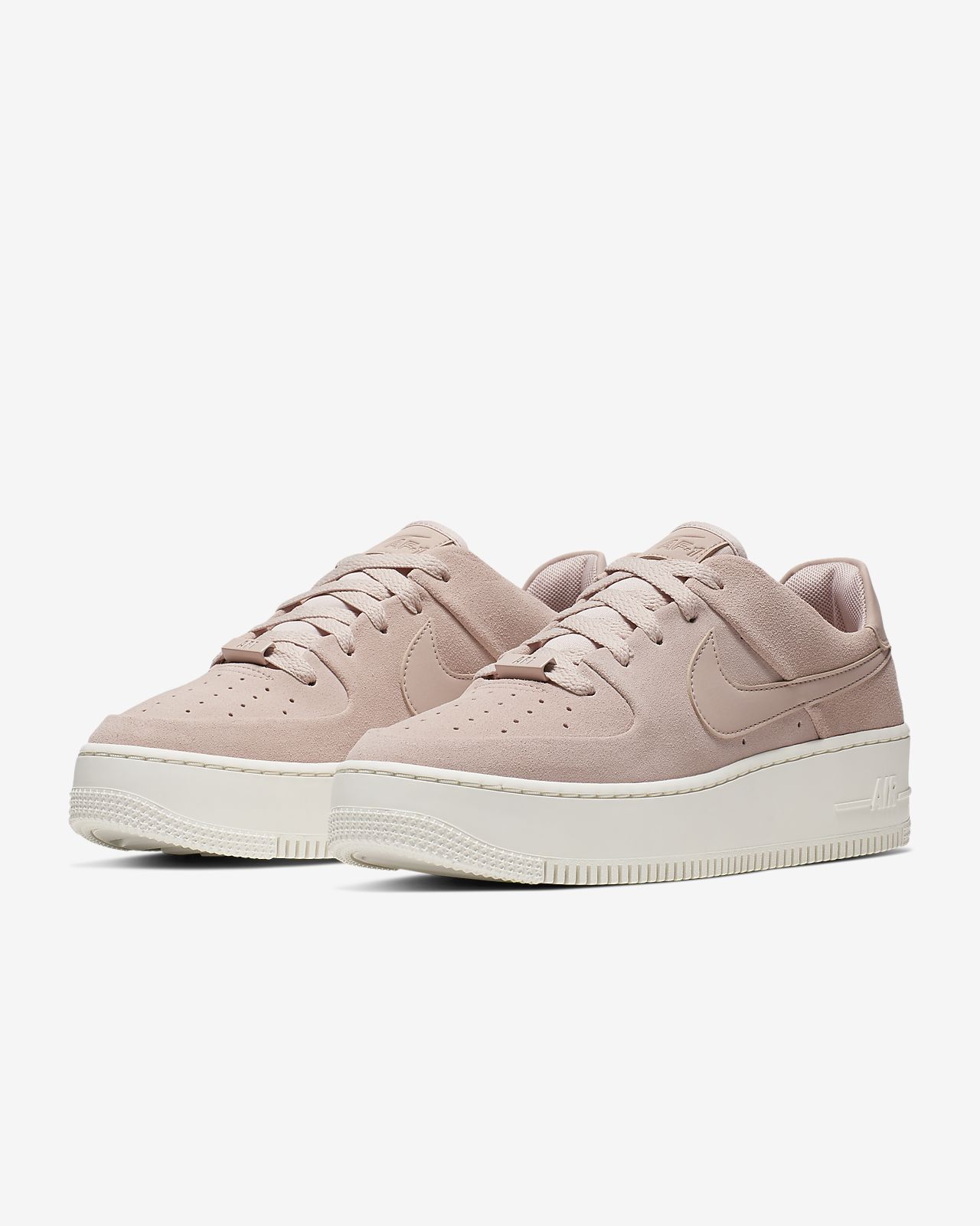 nike air force 1 sage low nude