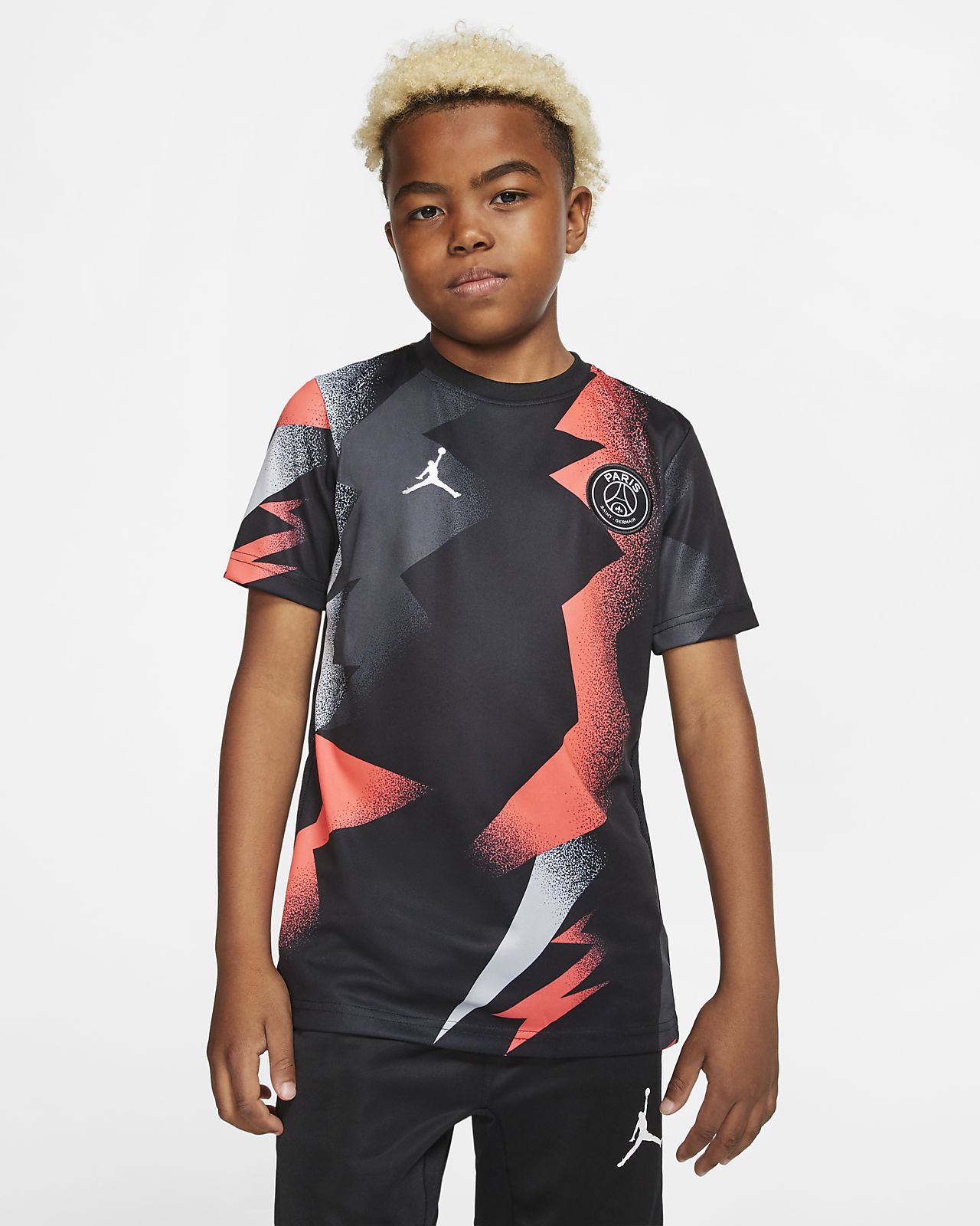 maglia nike bambino nero