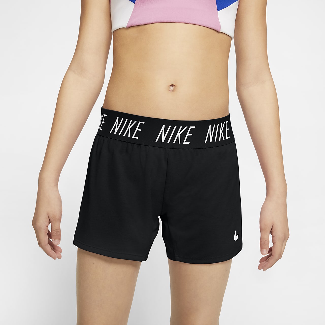 short nike junior fille training