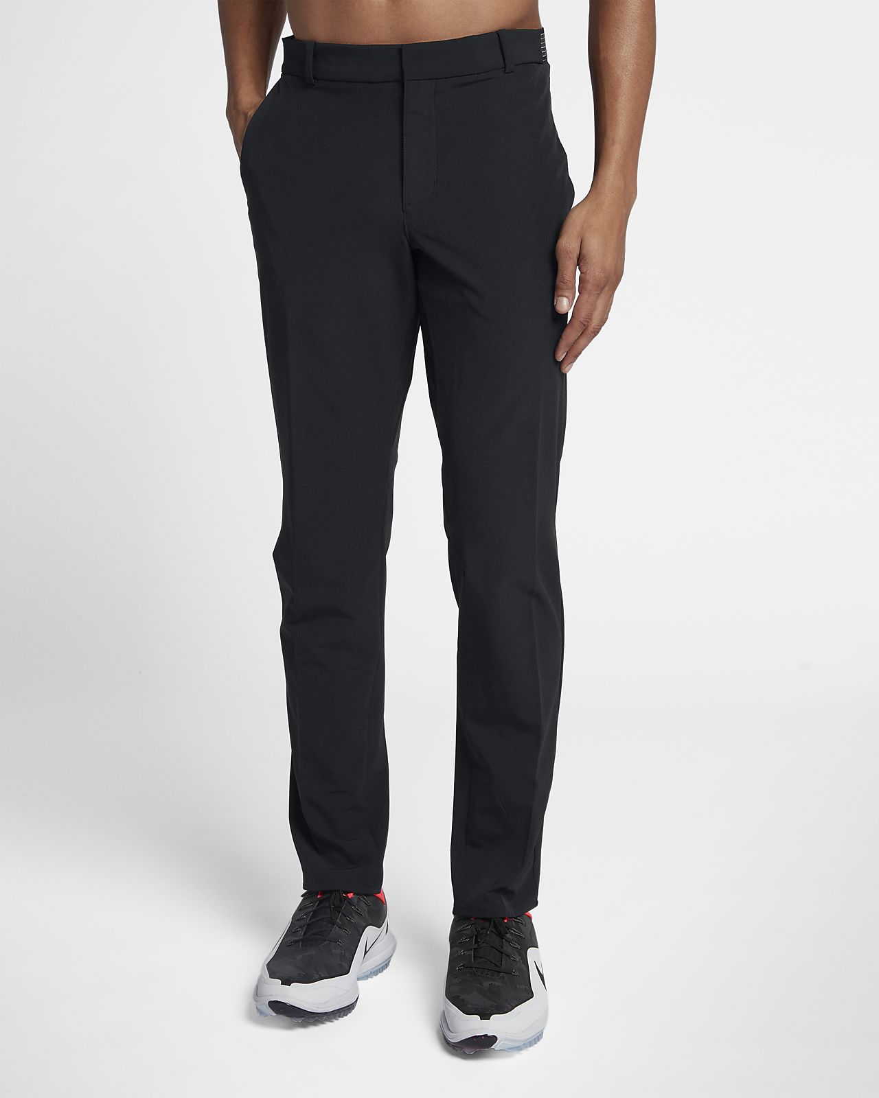 skinny fit golf trousers