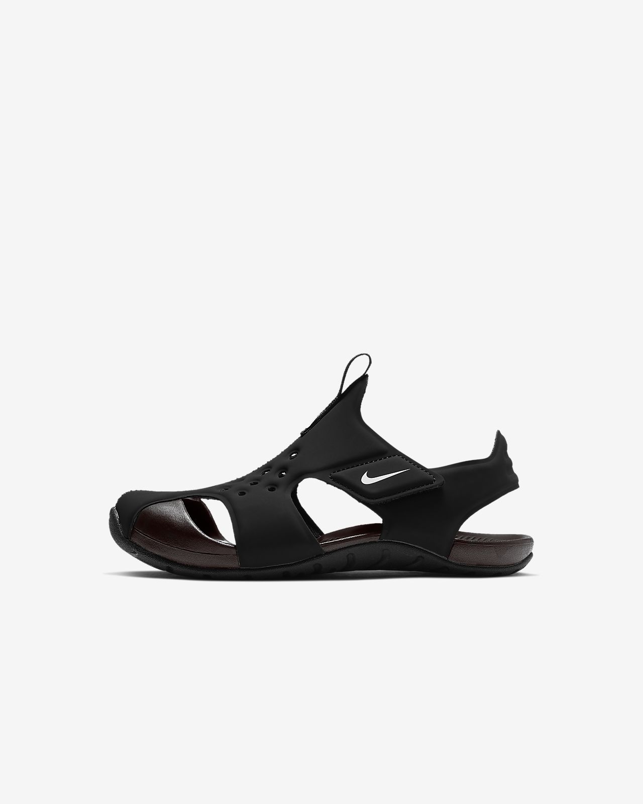 black nike womens slides