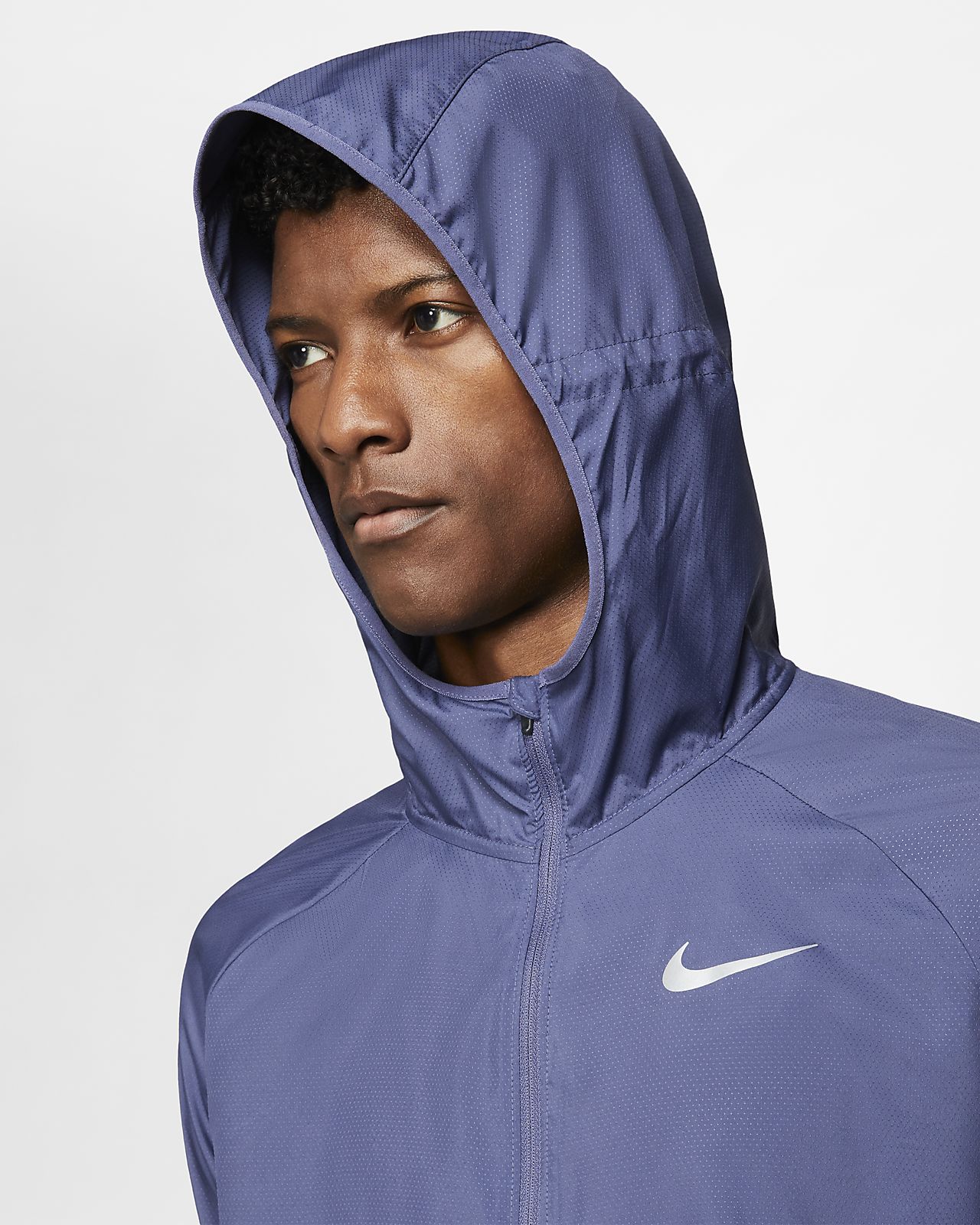 nike essential running jacket