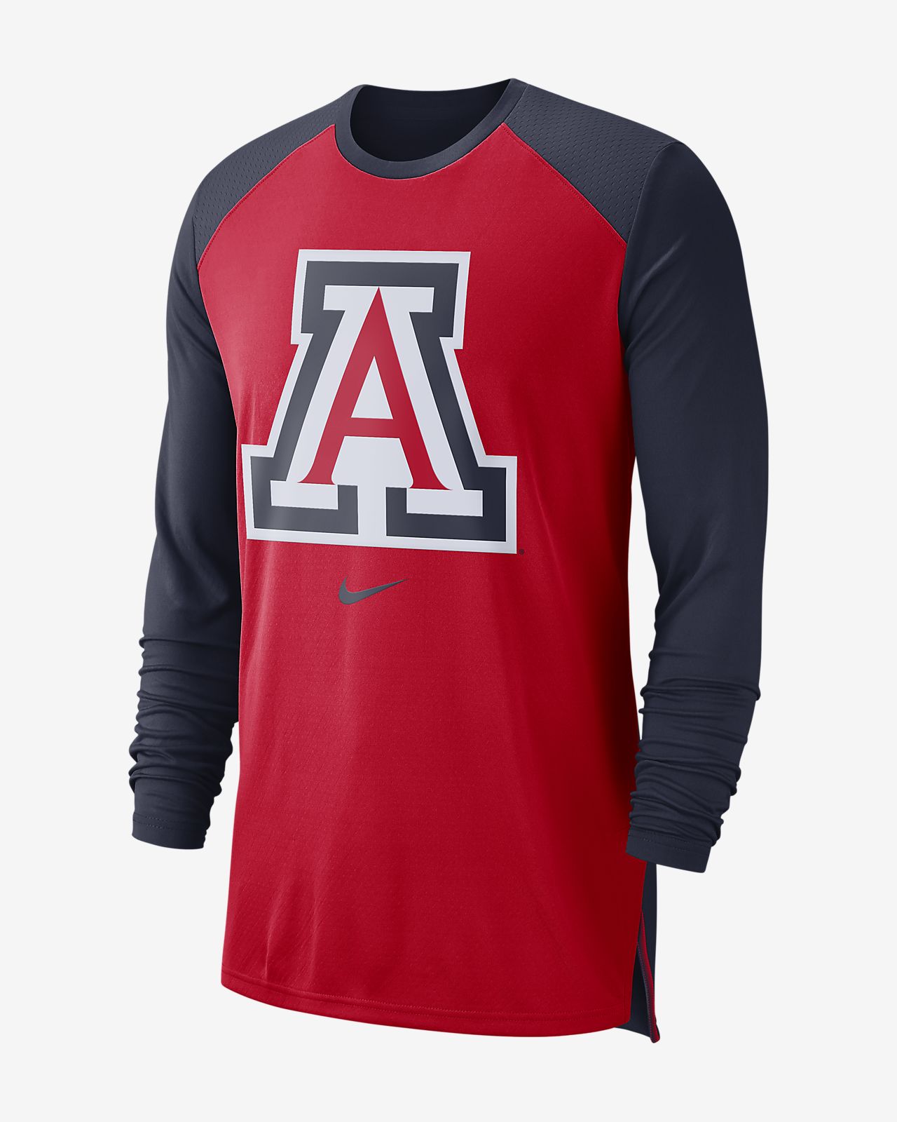 Nike College Breathe (Arizona) Men's Long-Sleeve Top. Nike.com