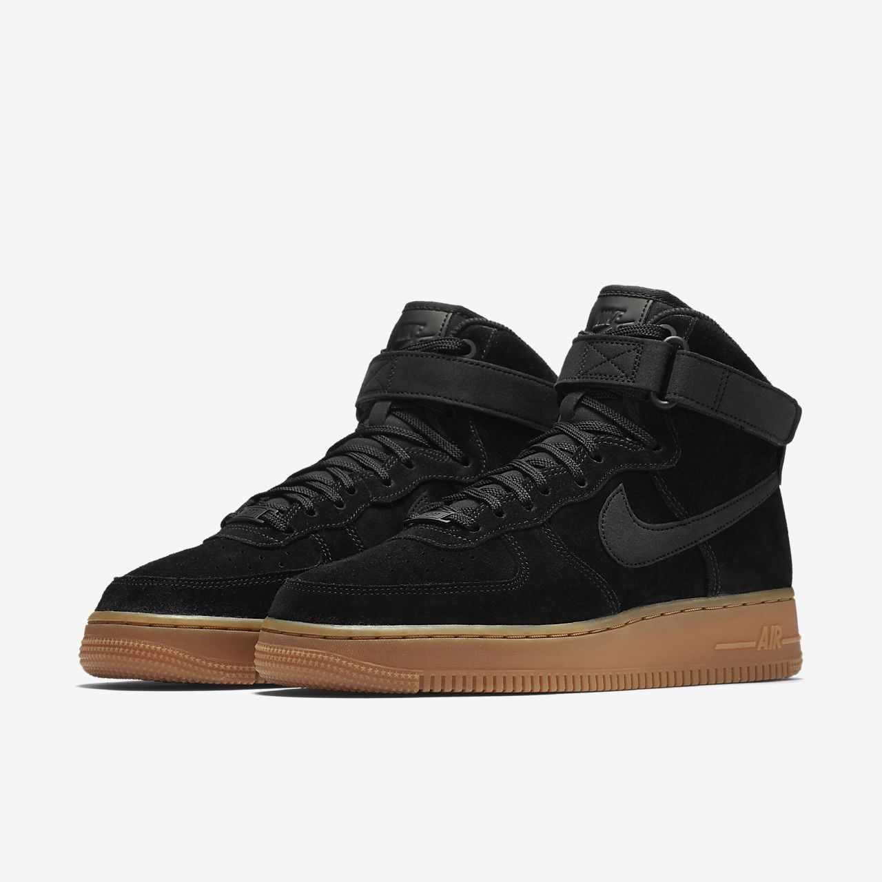 nike air force 1 high femme brun