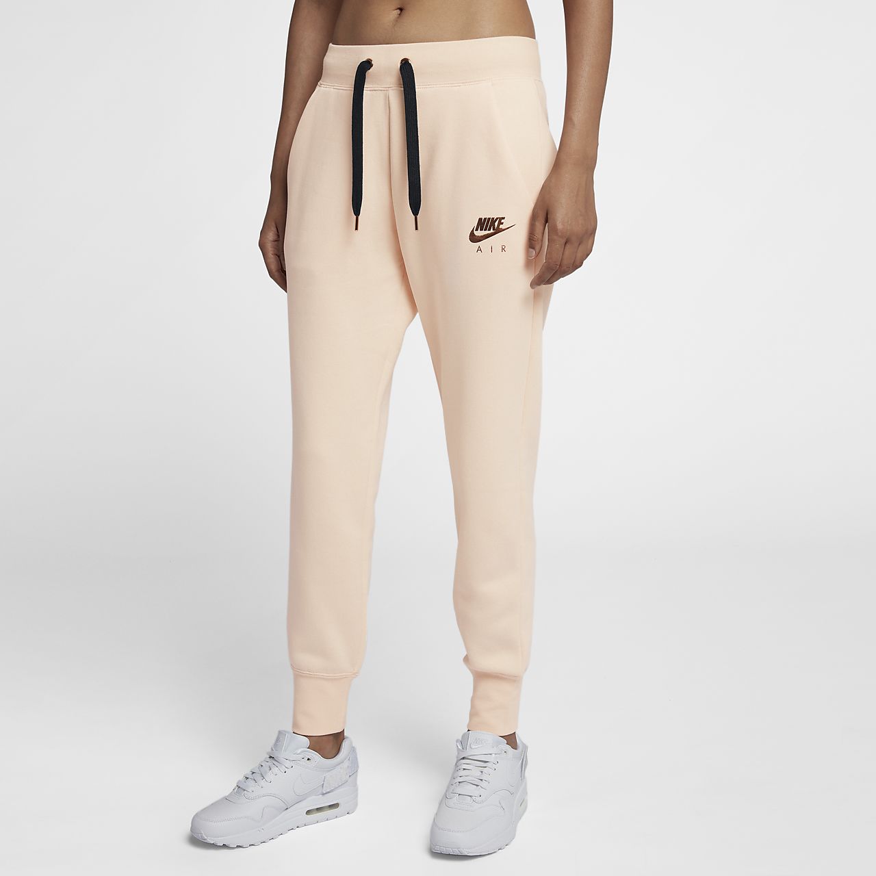 pantalon nike femme beige