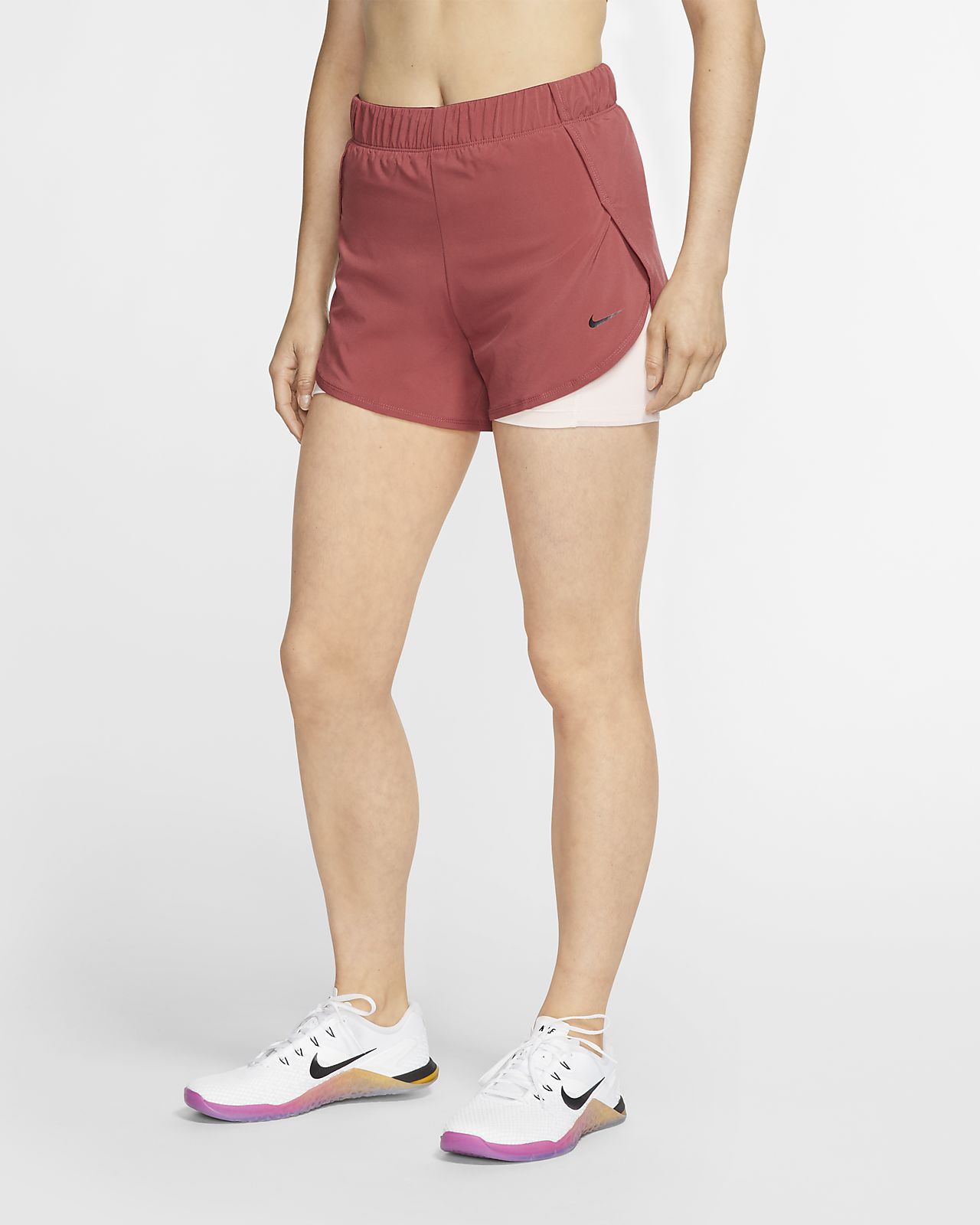 nike 2 in 1 shorts womens