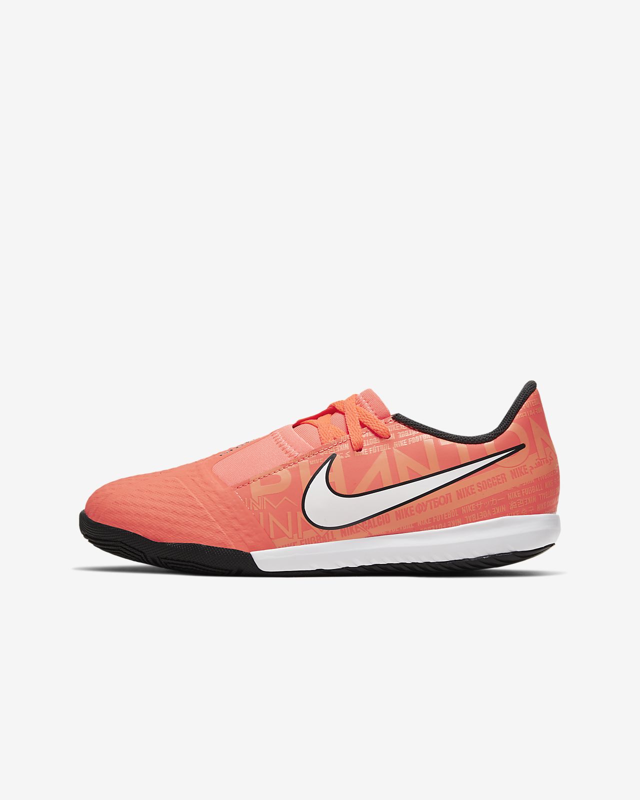 Chuteira Nike Phantom React Pro Futsal Red BR Chuteiras