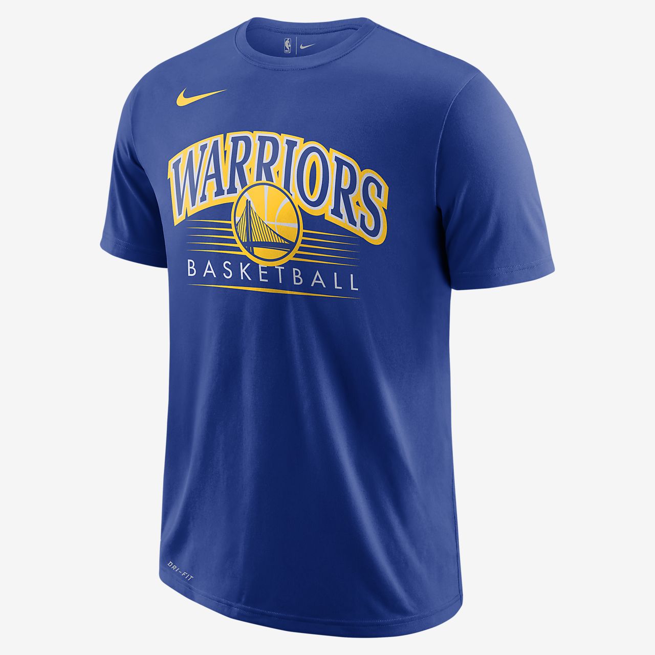 warriors dri fit t shirt