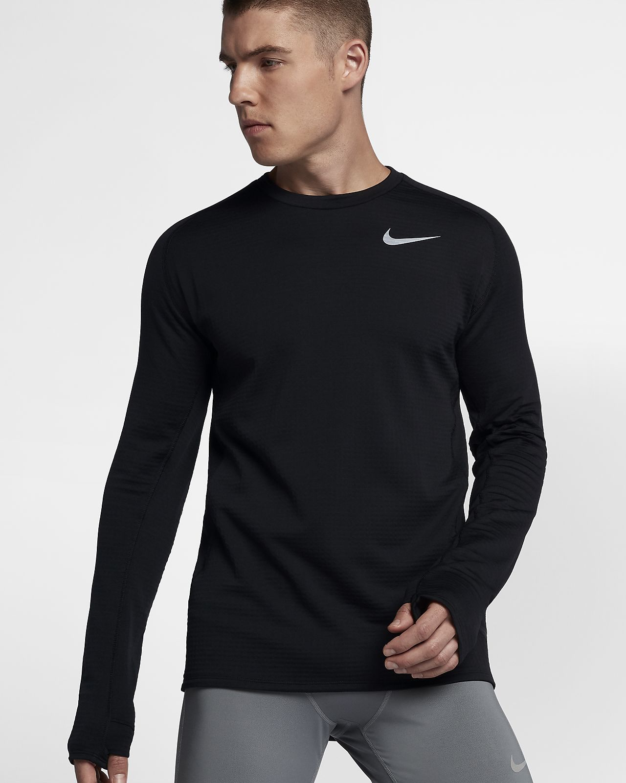 nike running top mens