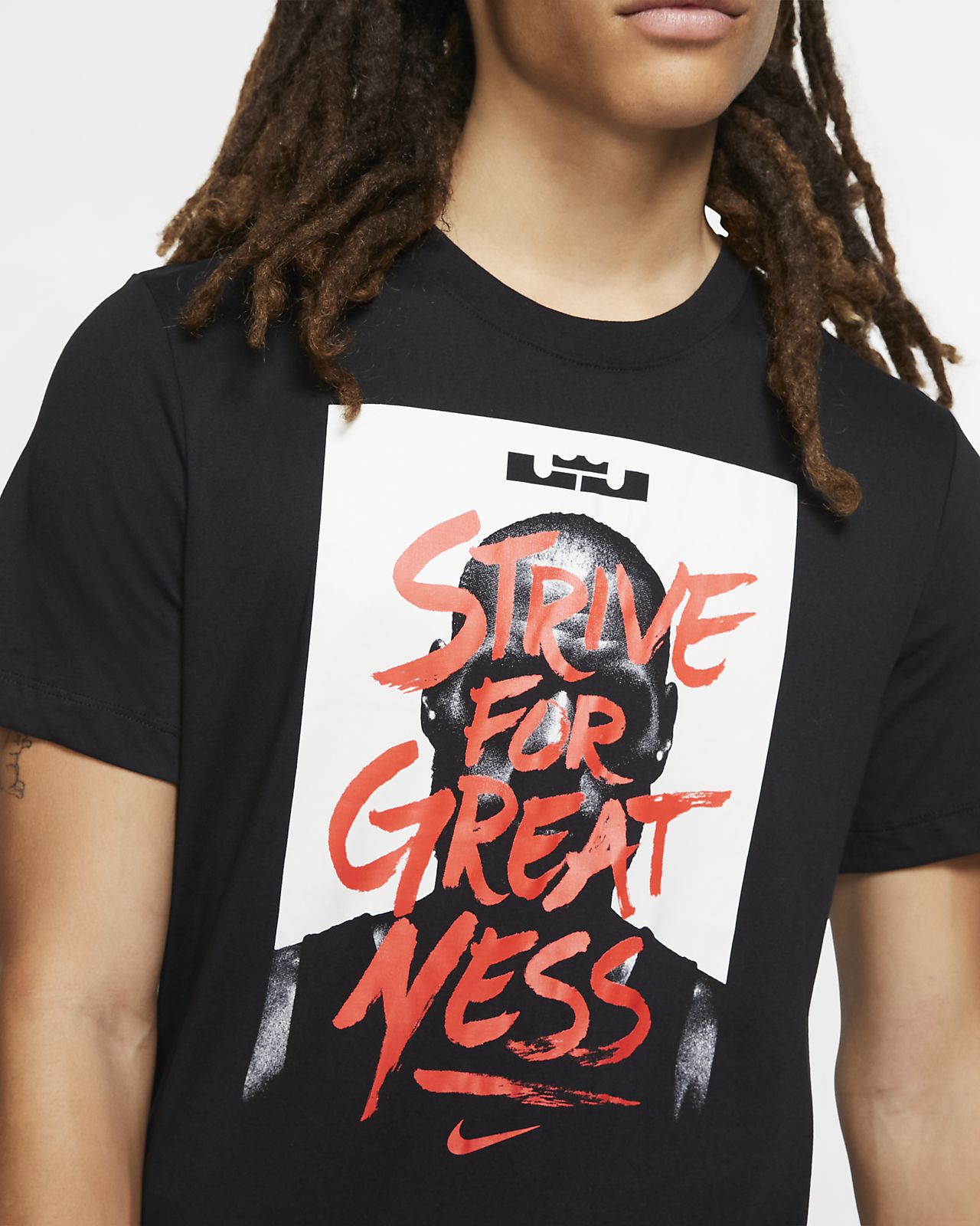 lebron james strive for greatness t shirt