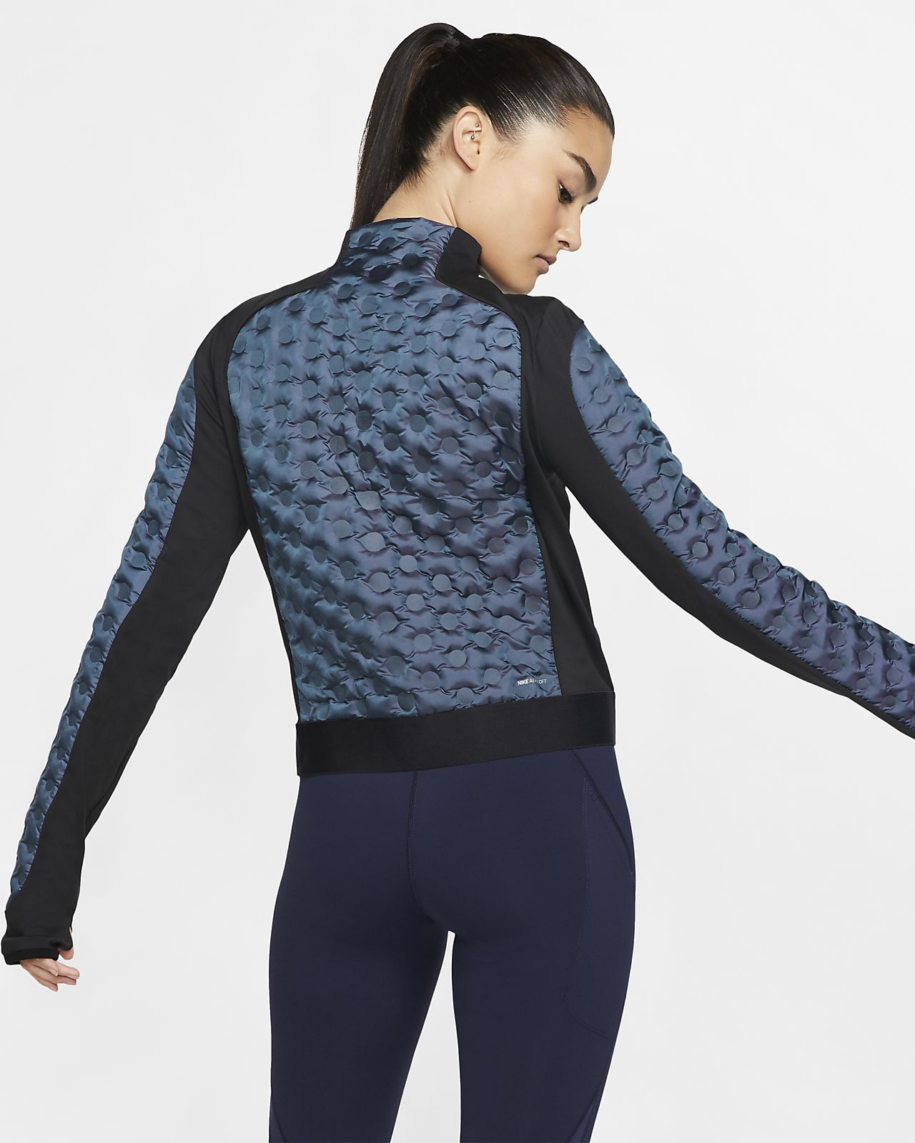 nike aeroloft women's running jacket