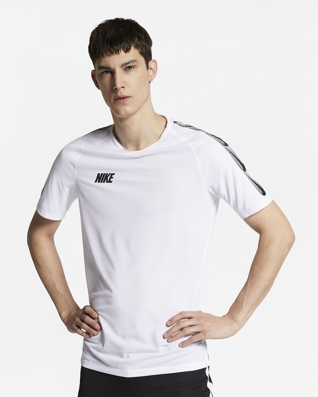 Nike Breathe Squad Men's Short-Sleeve Football Top