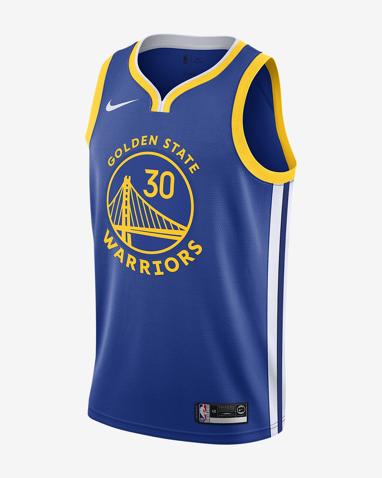 Stephen Curry Icon Edition Swingman Golden State Warriors Nike Nba Connected Trikot Fur Herren