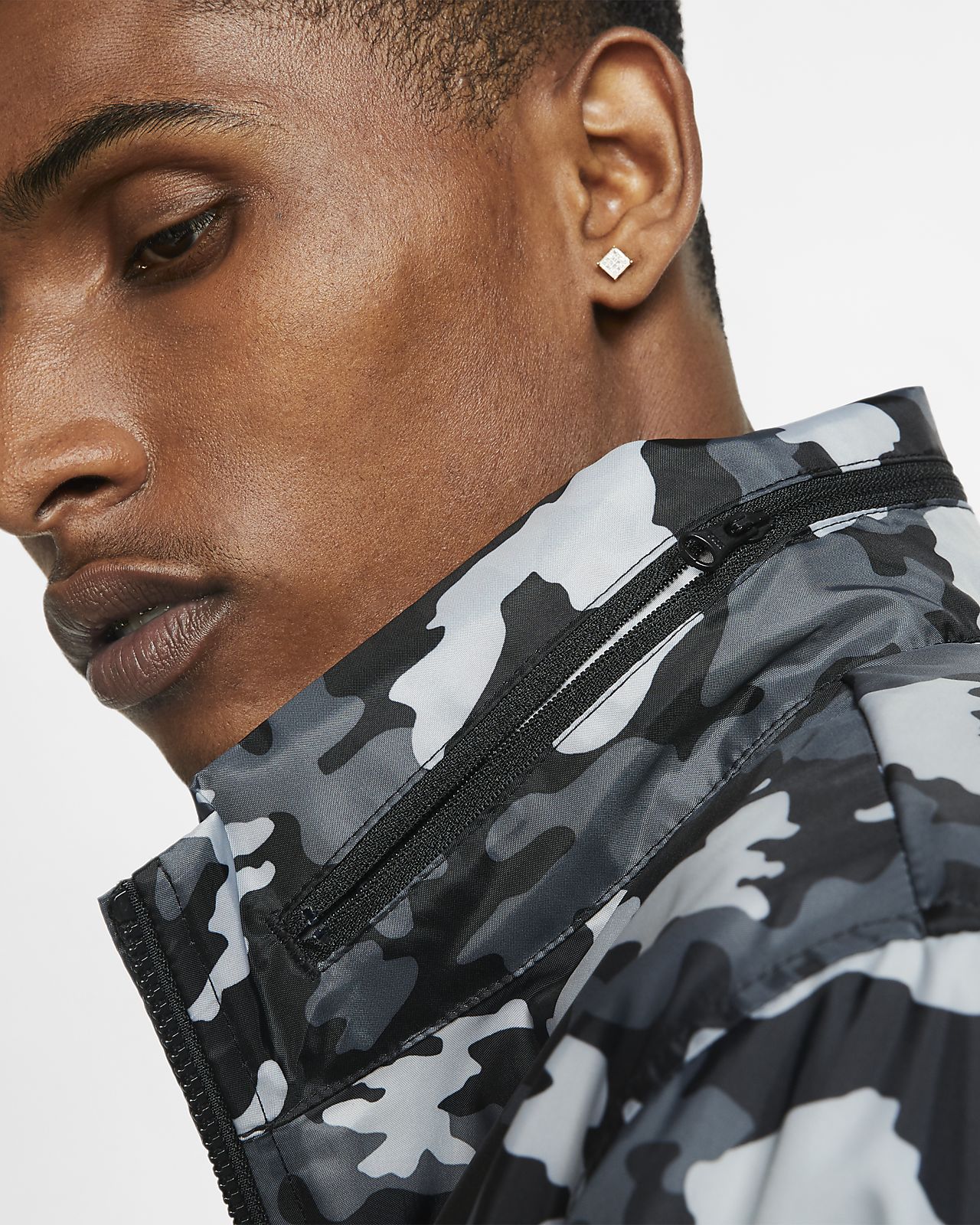 Nike Sportswear Capucha De Hombre Con Camuflaje Chaqueta reCodBx