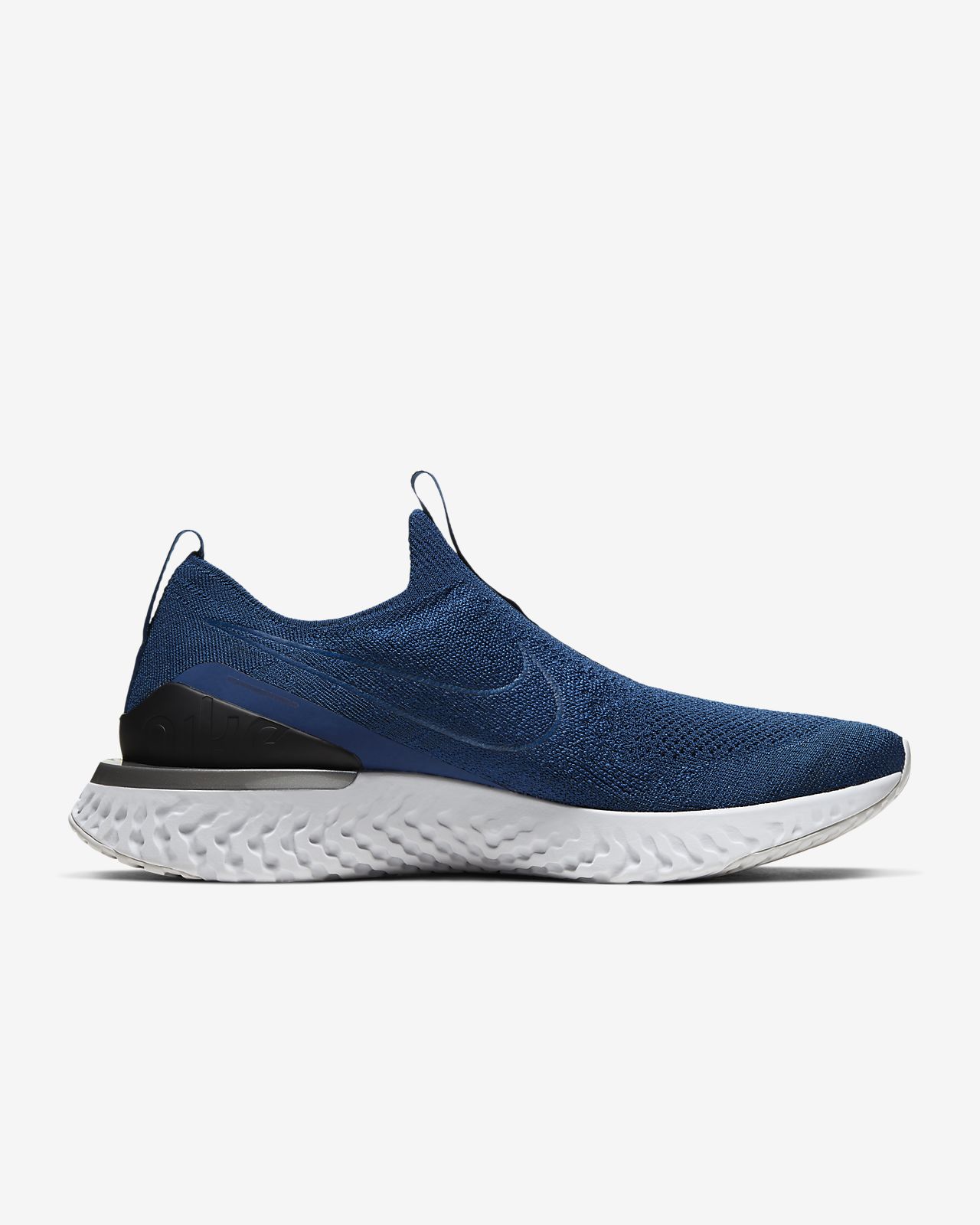 nike epic phantom react flyknit blue