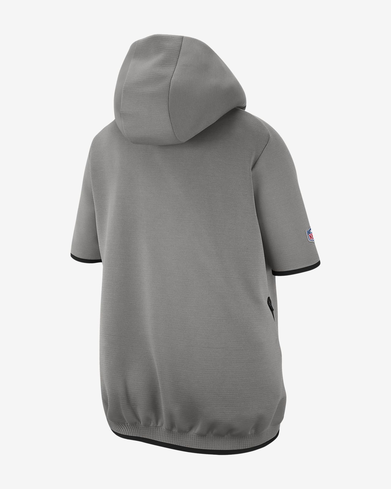 nike patriots short sleeve hoodie