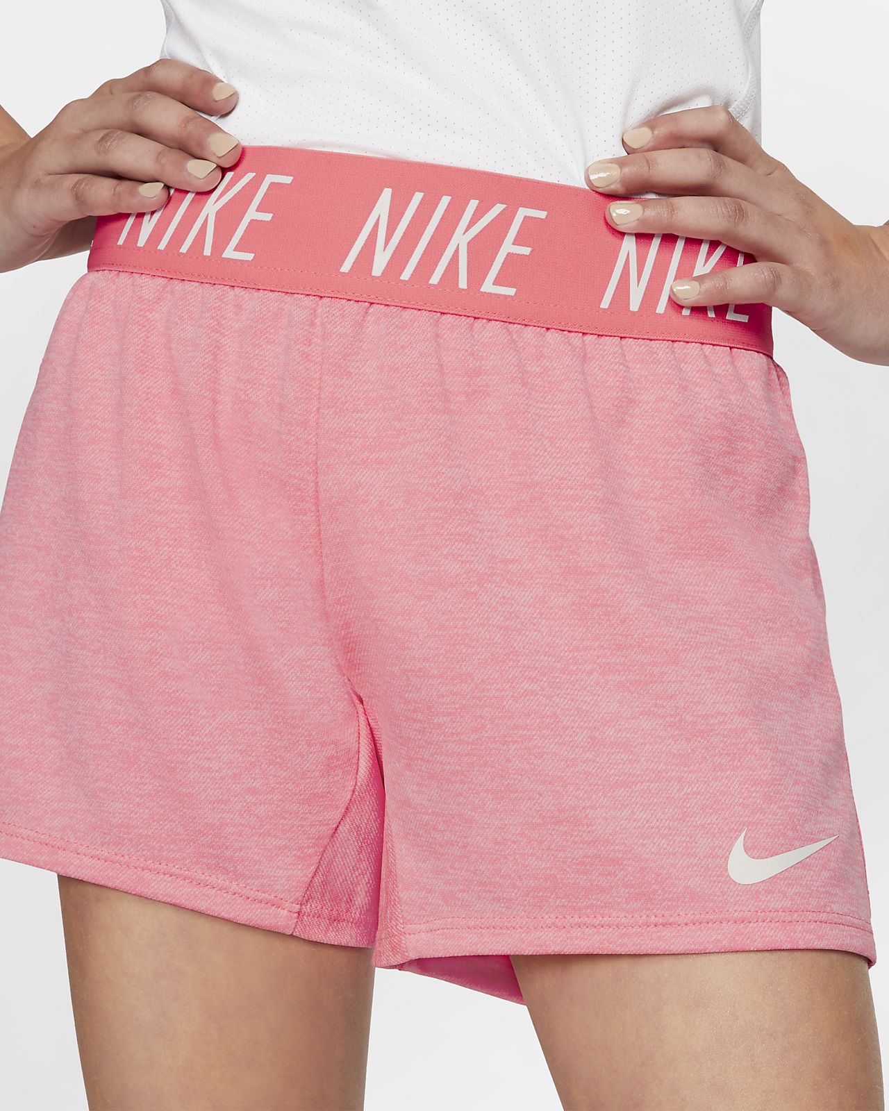 Nike DriFIT Tempo Older Kids' (Girls')' 10cm (approx.) Training Shorts