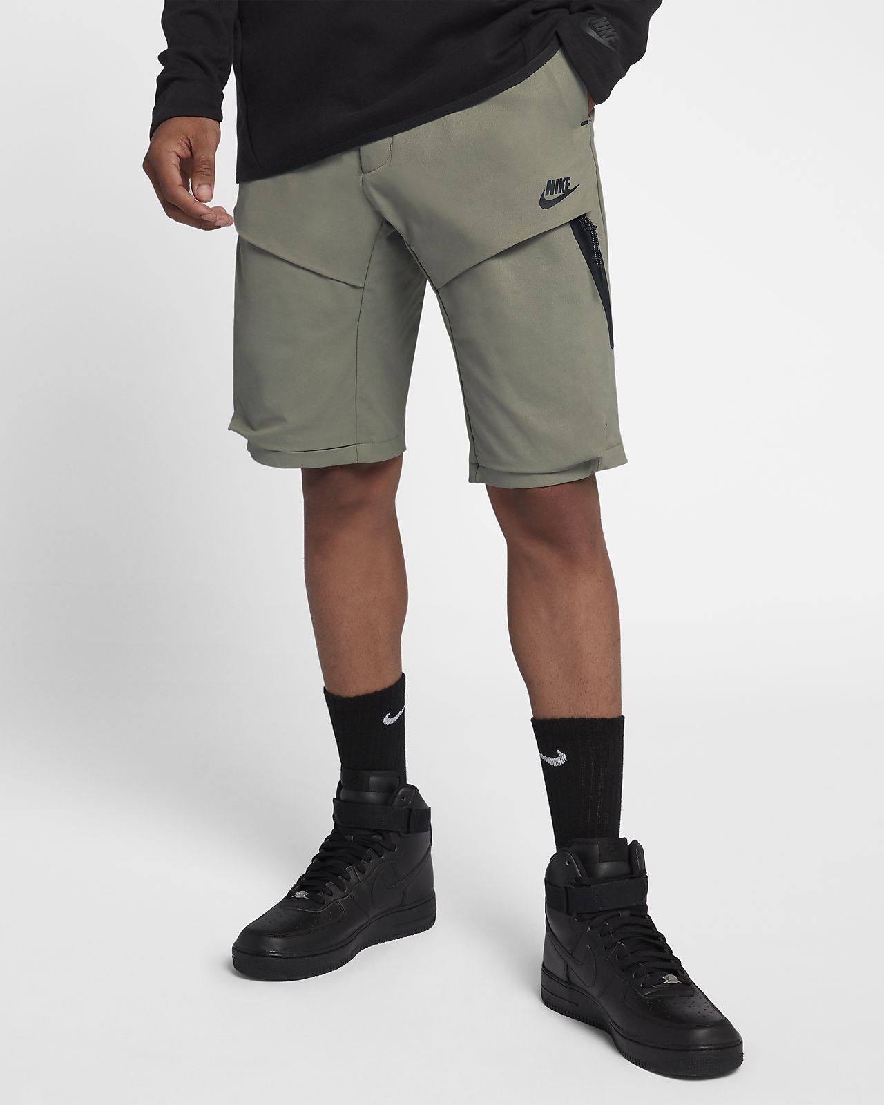 nike sportswear tech pack shorts