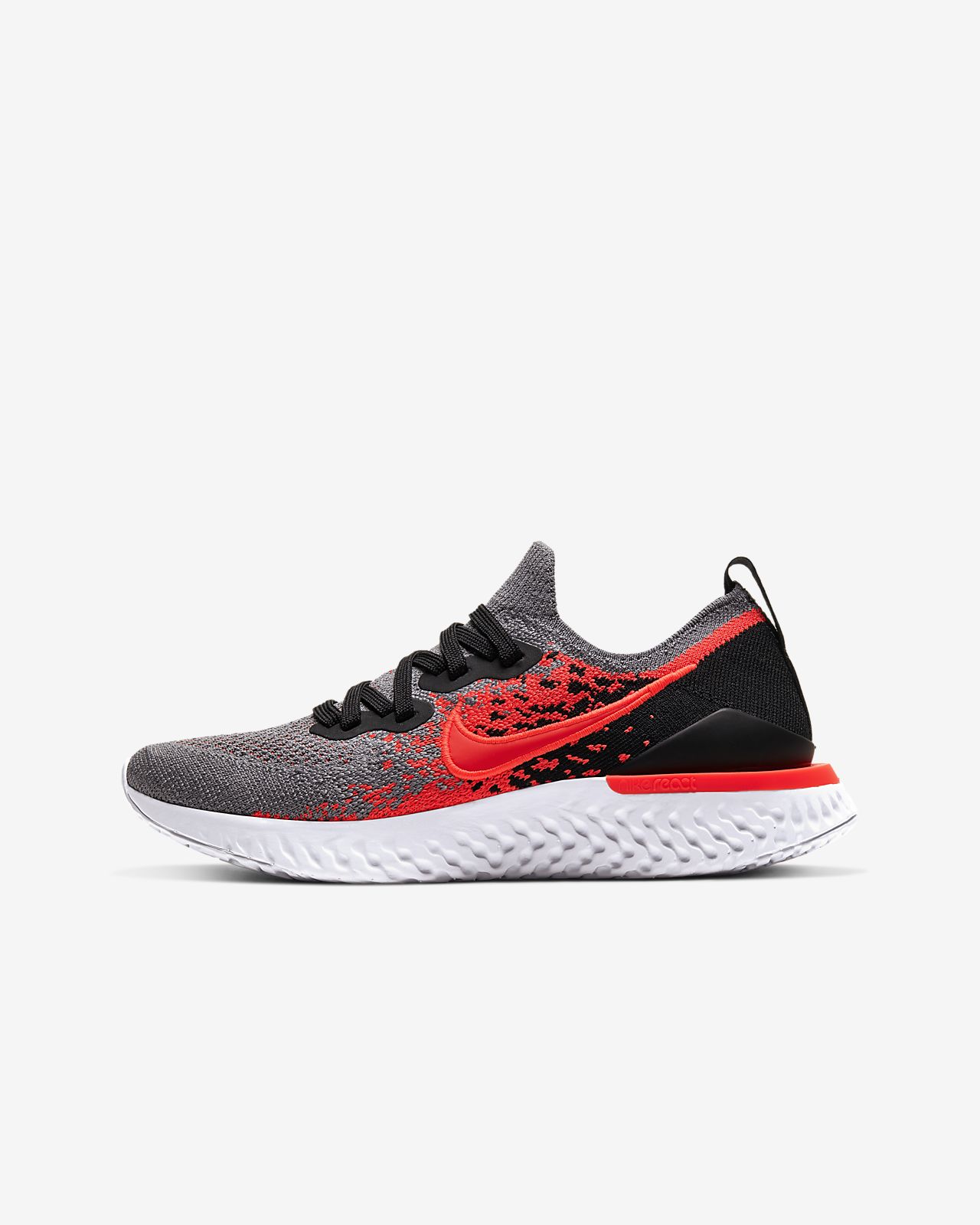 nike epic react orange and black