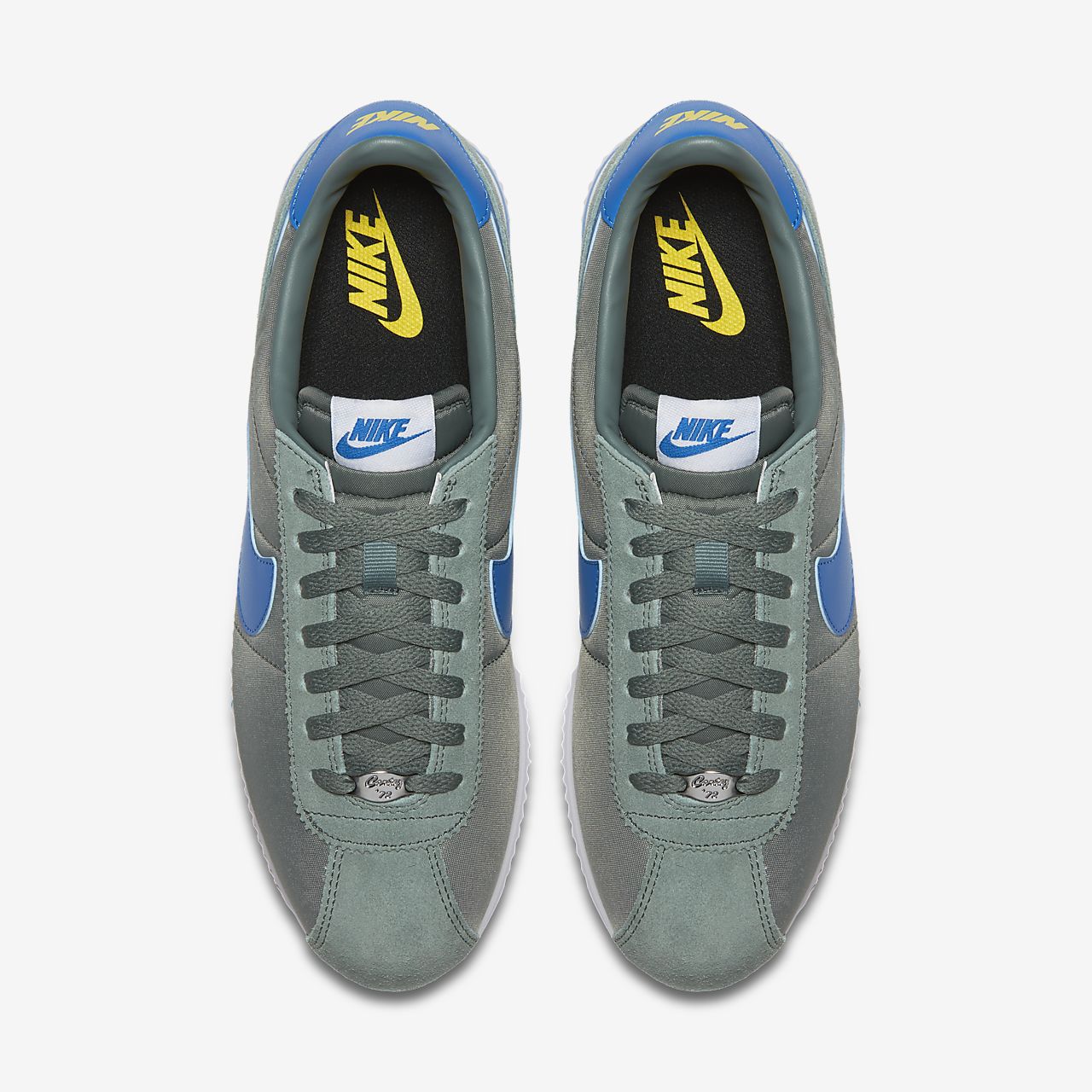 nike cortez blue with yellow swoosh nike cortez blue with yellow swoosh