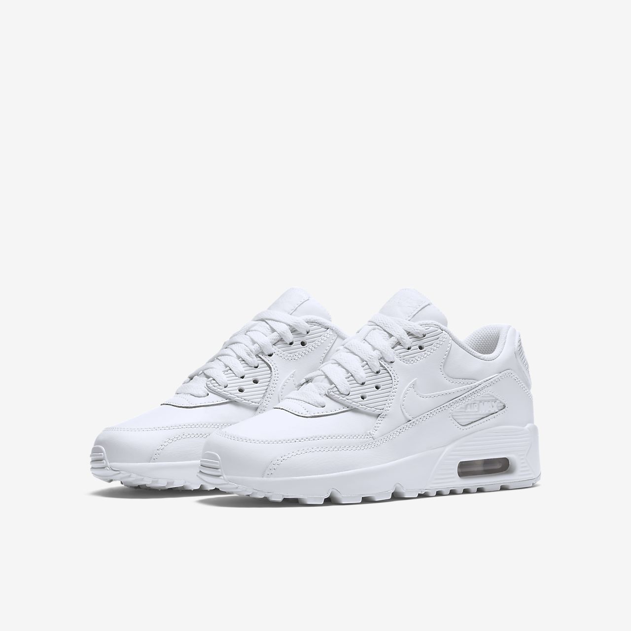 air max 90 leather white