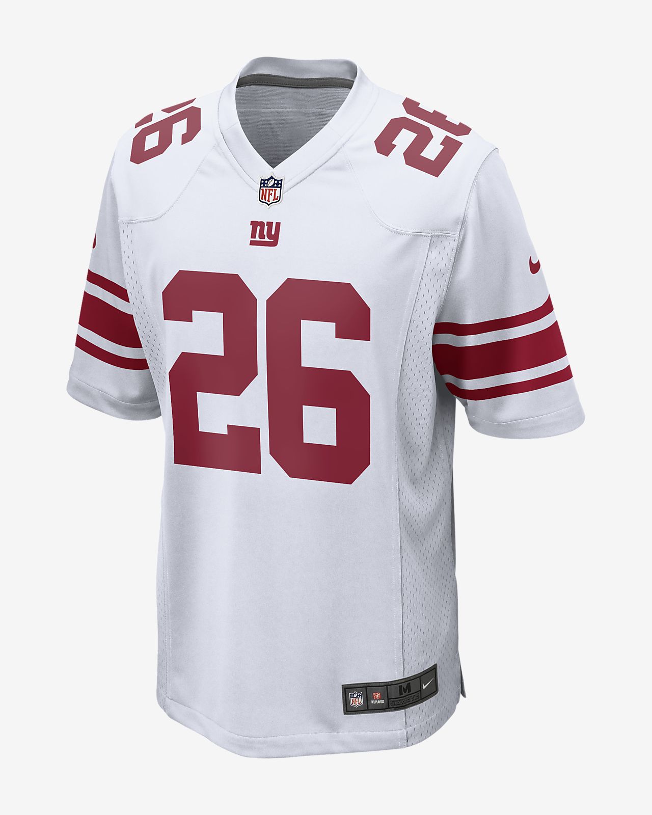 NFL New York Giants Game (Saquon Barkley) Men's Football Jersey. Nike.com