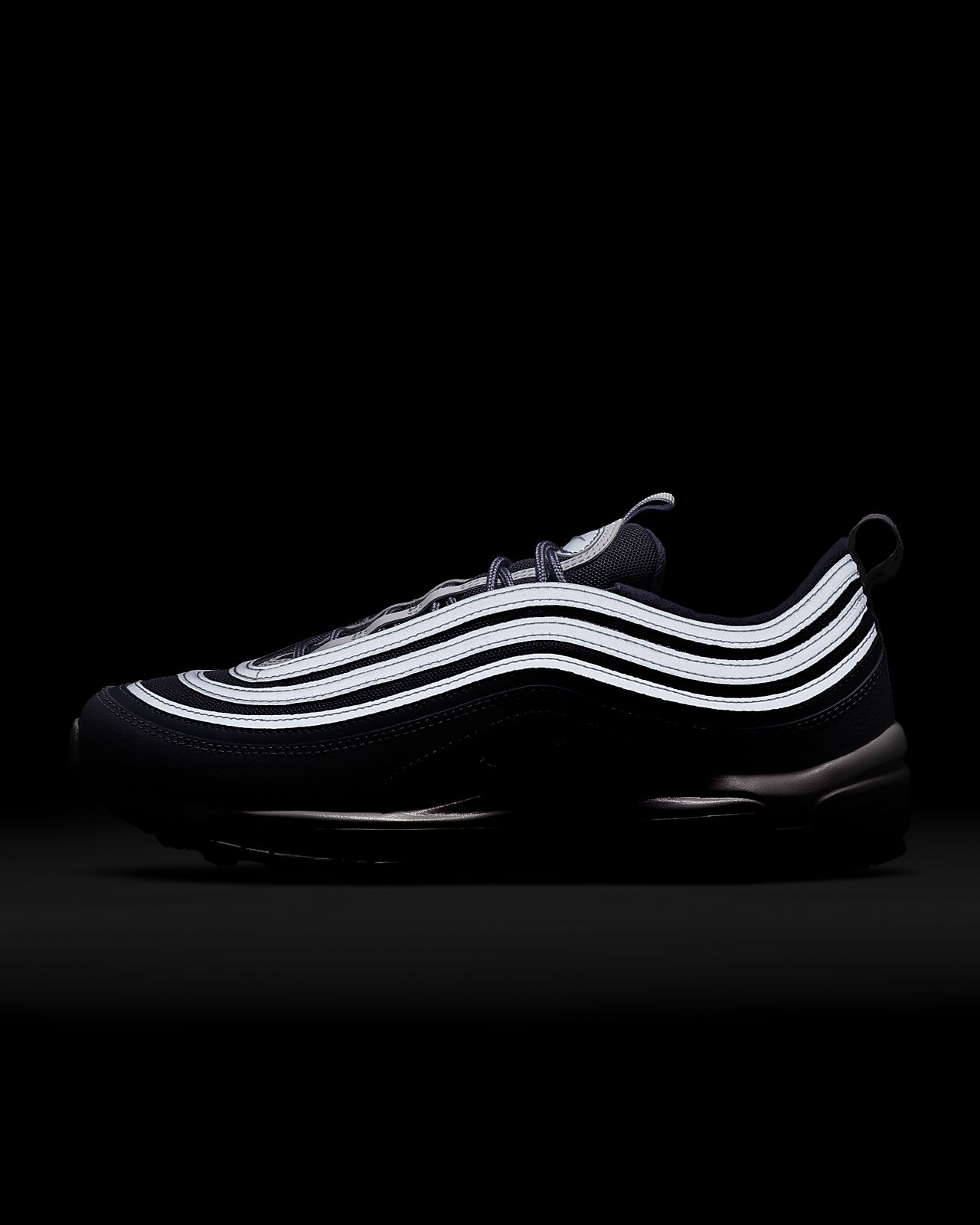 Nike Air Max 97 White black purple Mens womens Movement Fitness shoes #SE009277 Nike Air Max 97 White black purple Mens womens Movement Fitness shoes #SE009277