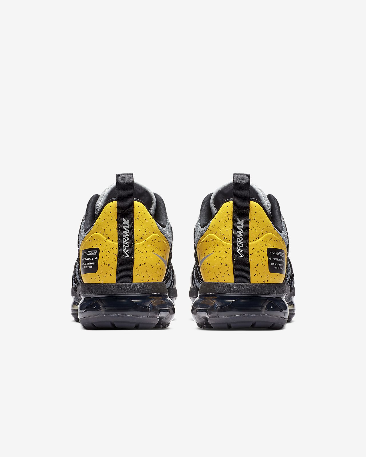 nike air vapormax run utility wolf grey amarillo