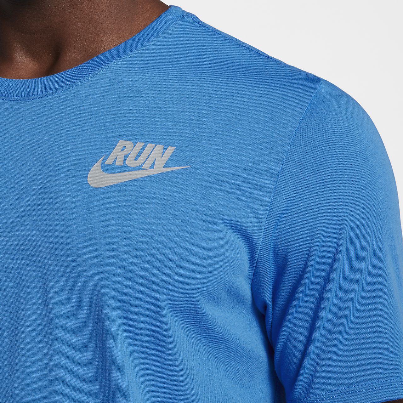 nike t shirt blue