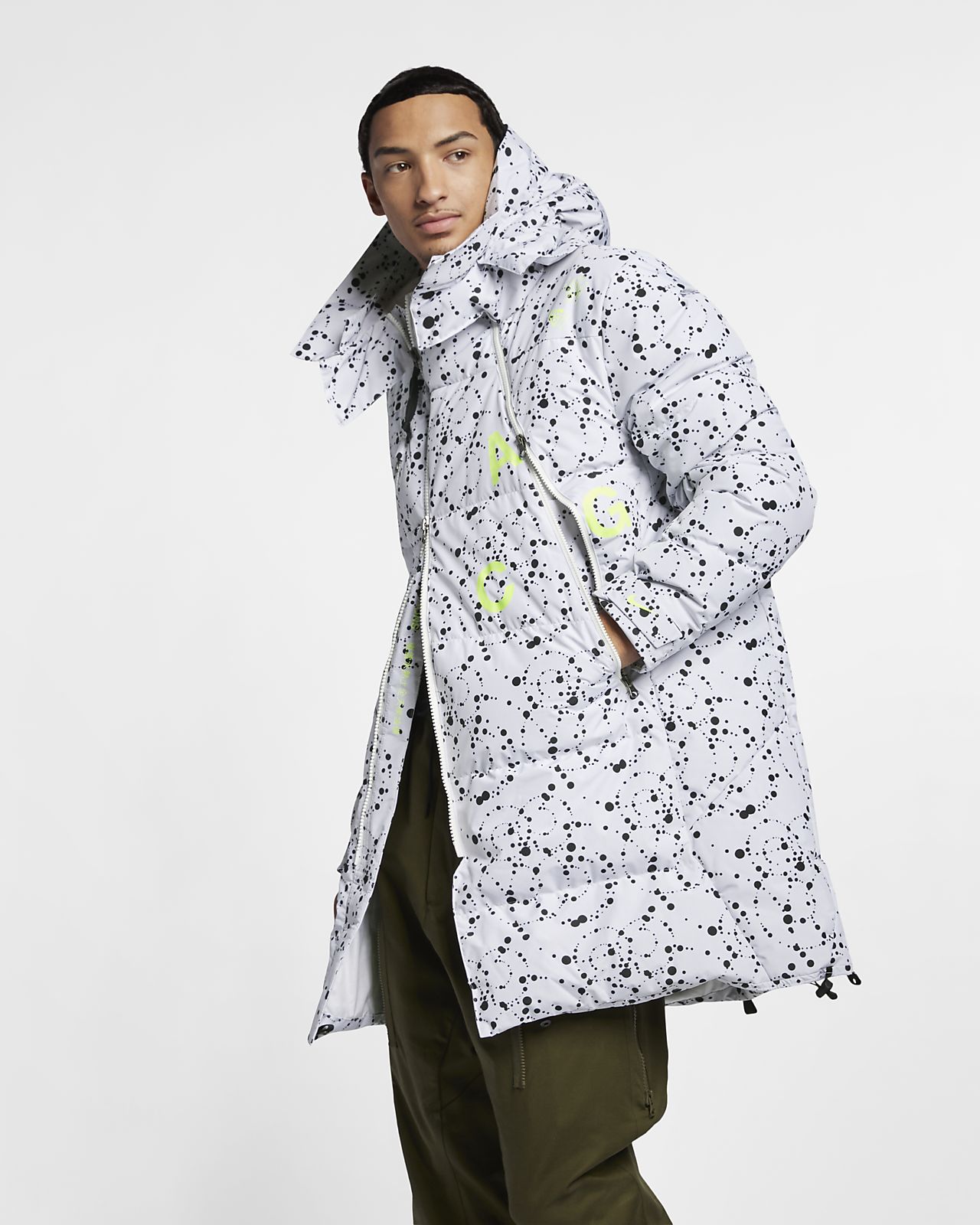 nikelab acg down fill men's parka