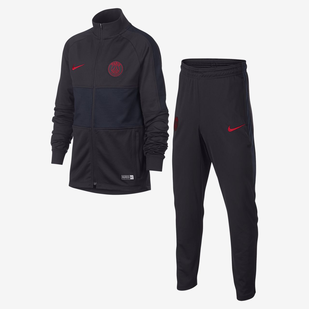 Nike Dri-FIT Paris Saint-Germain Strike Fußball-Trainingsanzug für ältere Kinder Nike Dri-FIT Paris Saint-Germain Strike Fußball-Trainingsanzug für ältere Kinder