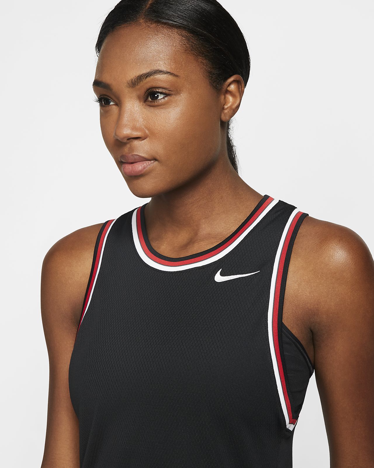 Sans Nike Fit Dri Haut Pour De Manches Basketball Femme OXPkZiu