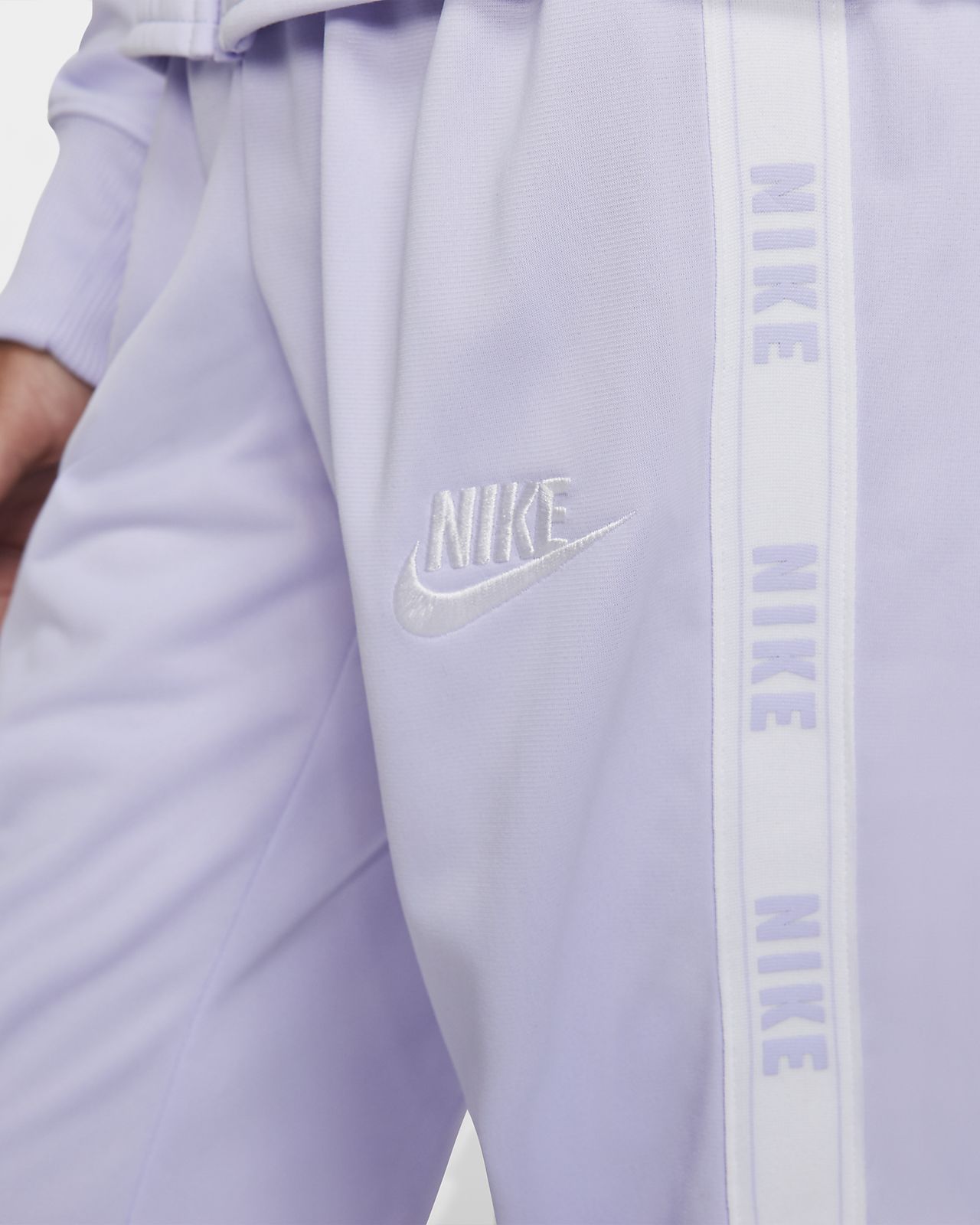 lilac nike tracksuit