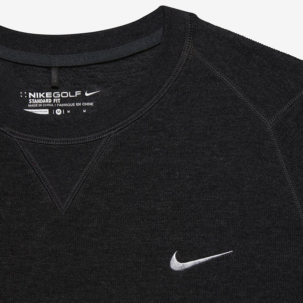 nike sweater mens black