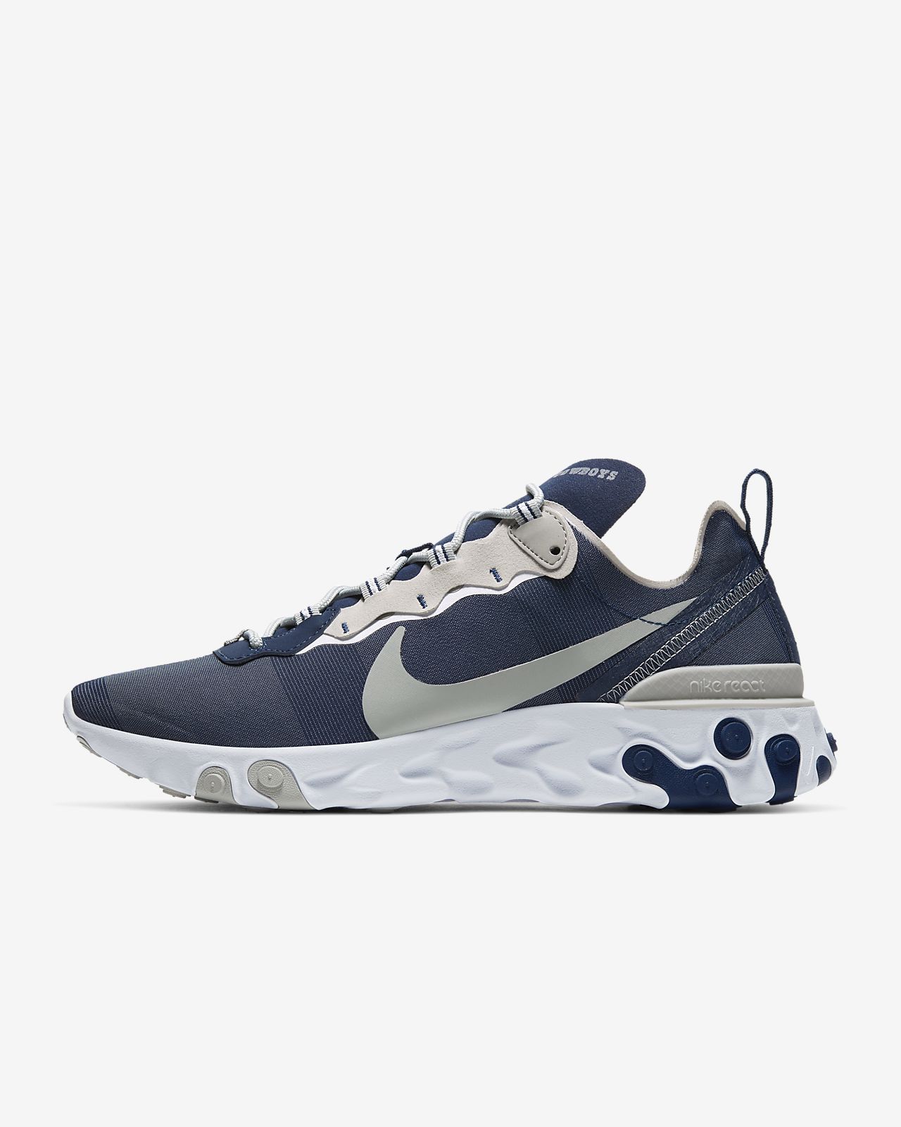 Nike React Element 55 (Dallas Cowboys) Men�s Shoe.