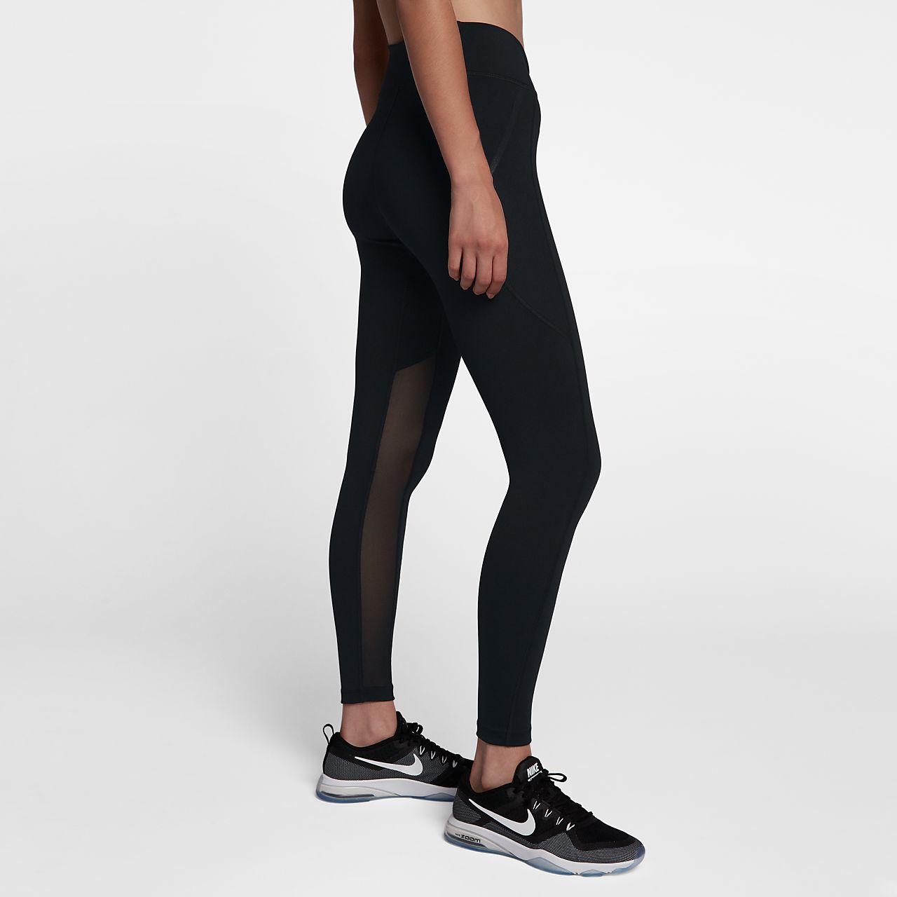 nike power high rise training tights ladies