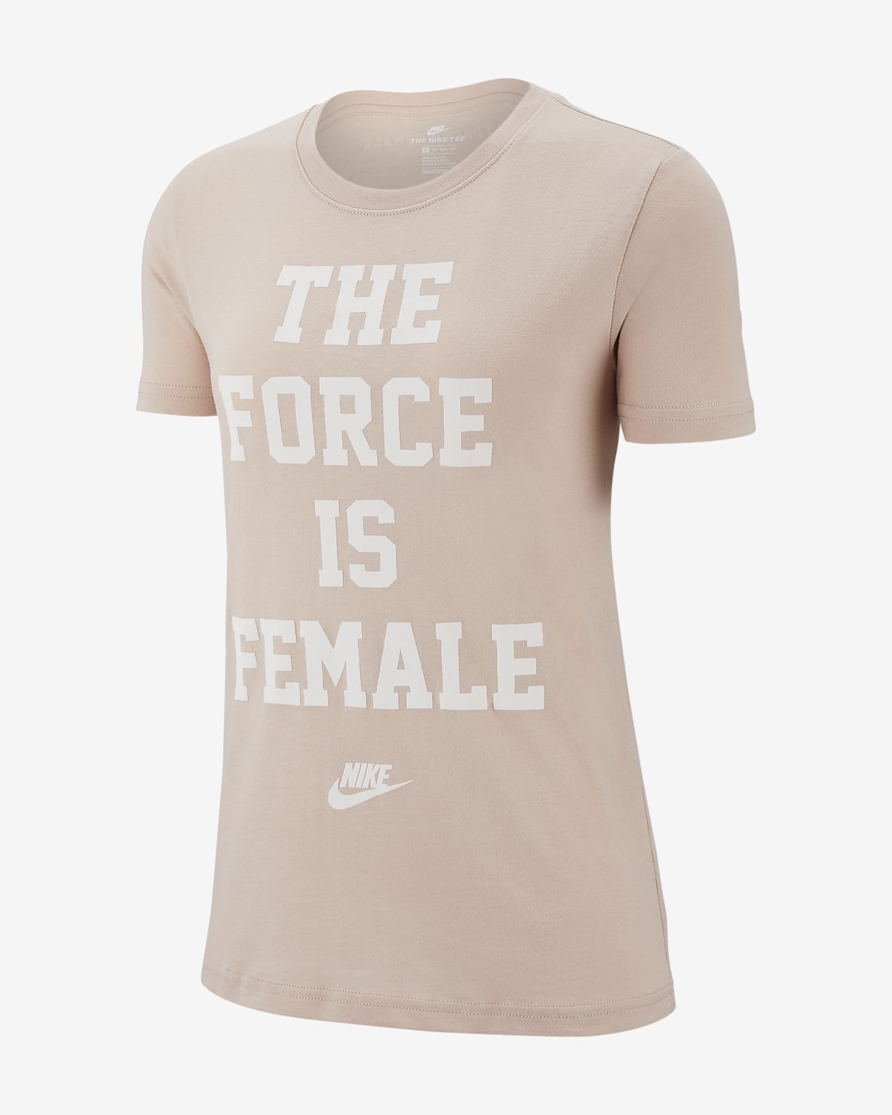 the force is female nike t shirt