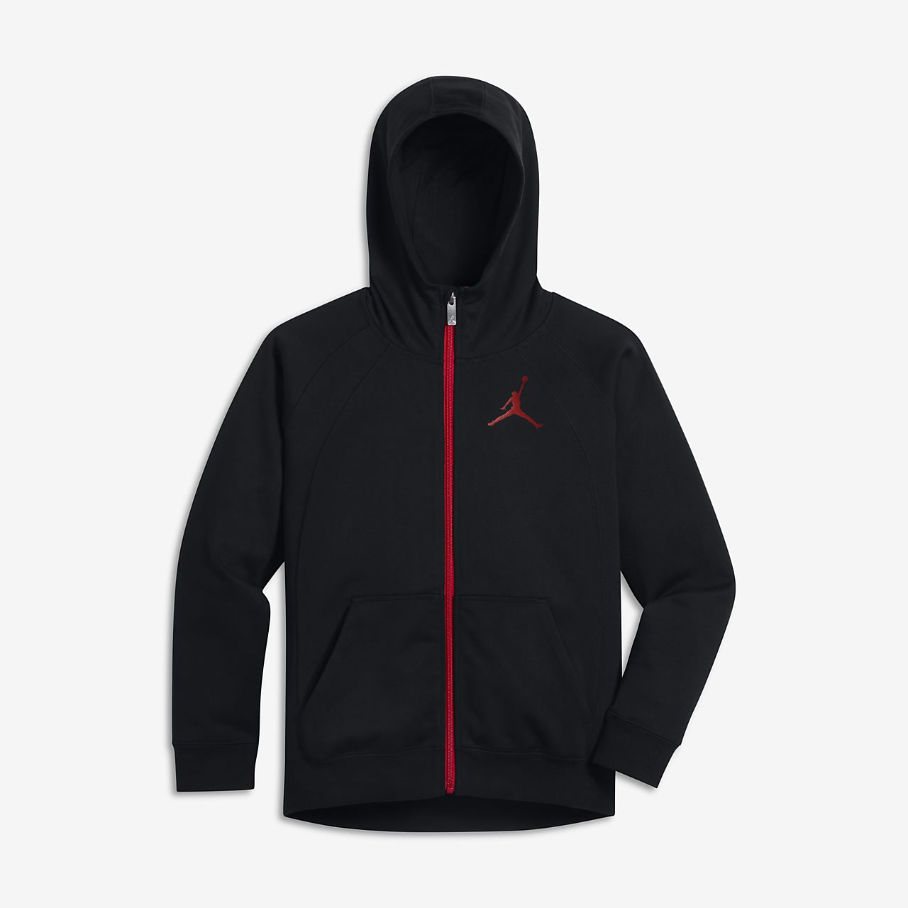 jordan classic full zip fleece hoodie