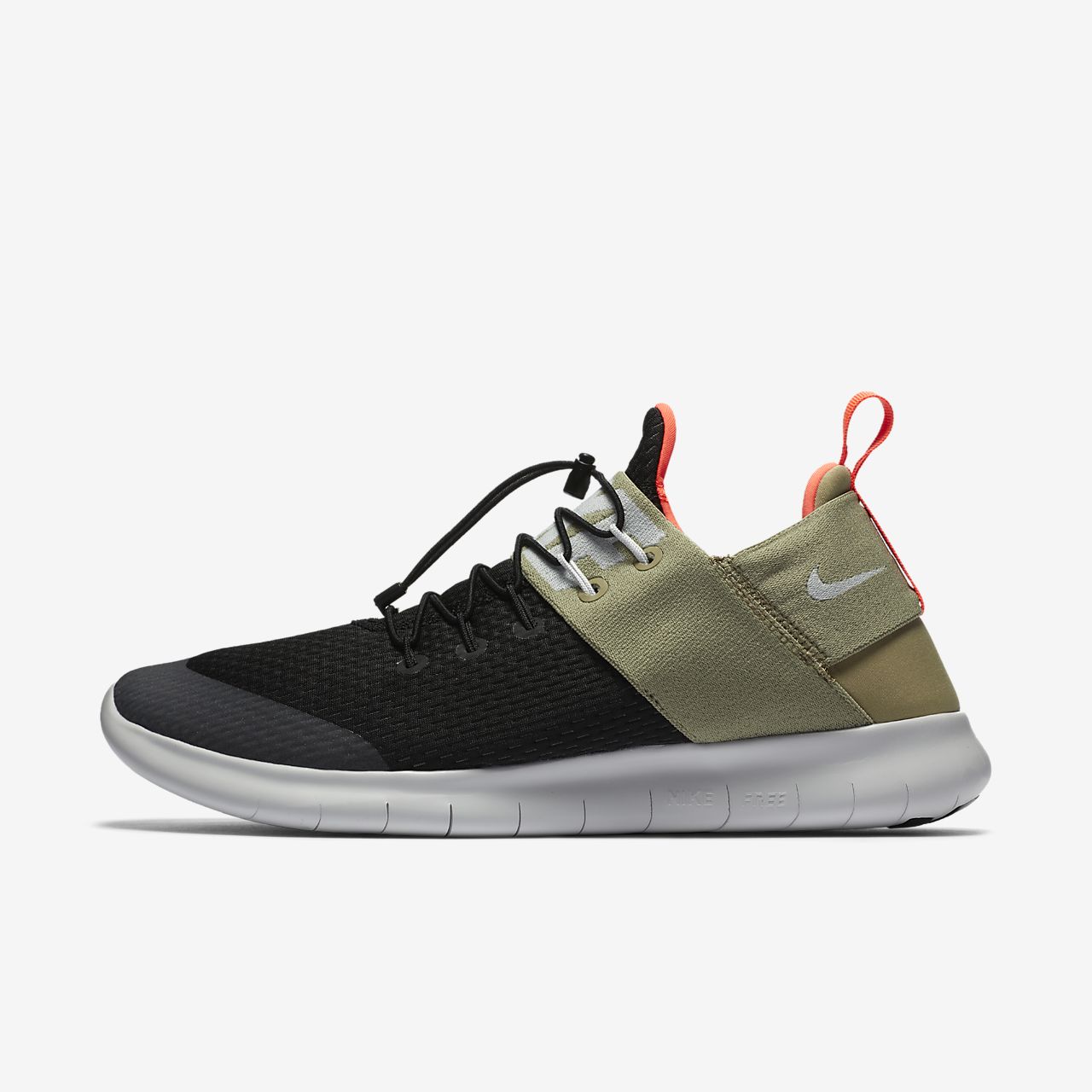 nike free rn flyknit hombre olive