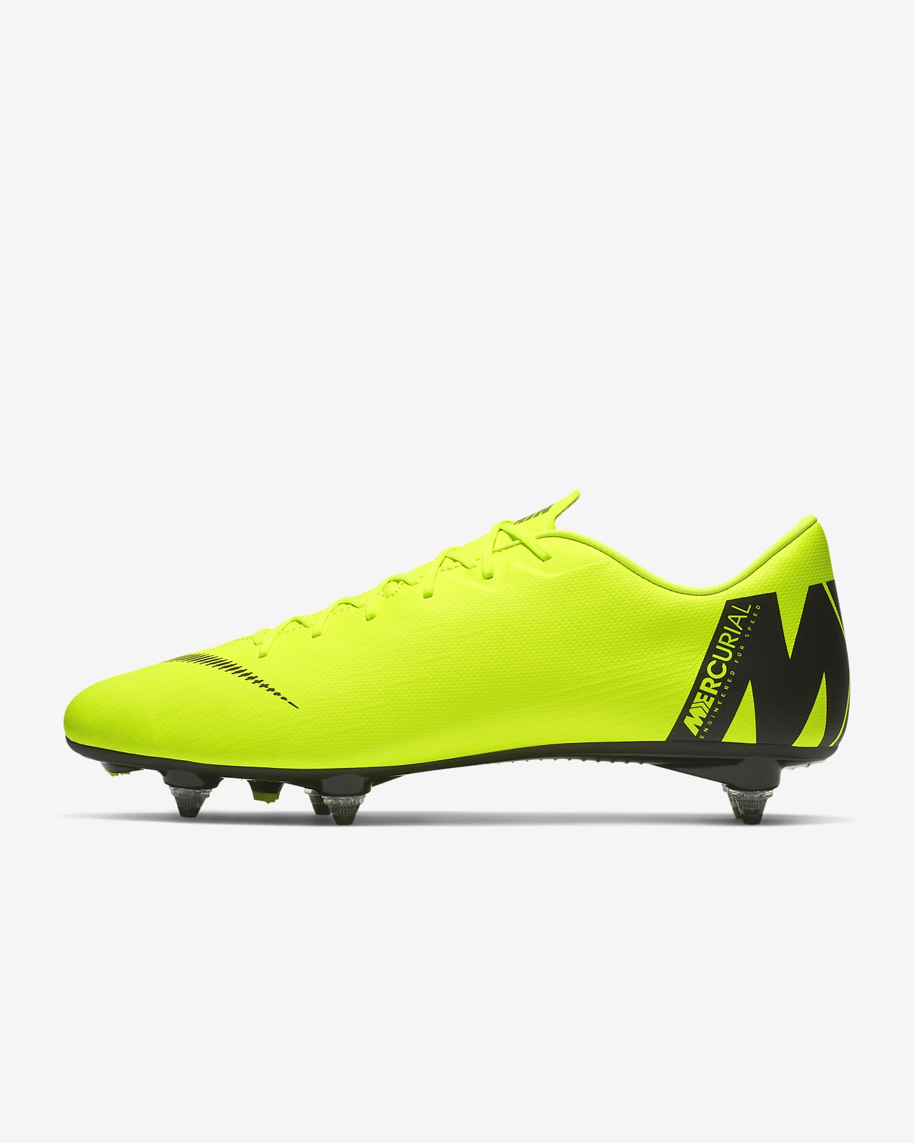 Nike Mercurial Vapor XII Elite FG Firm Ground Cleats Silver