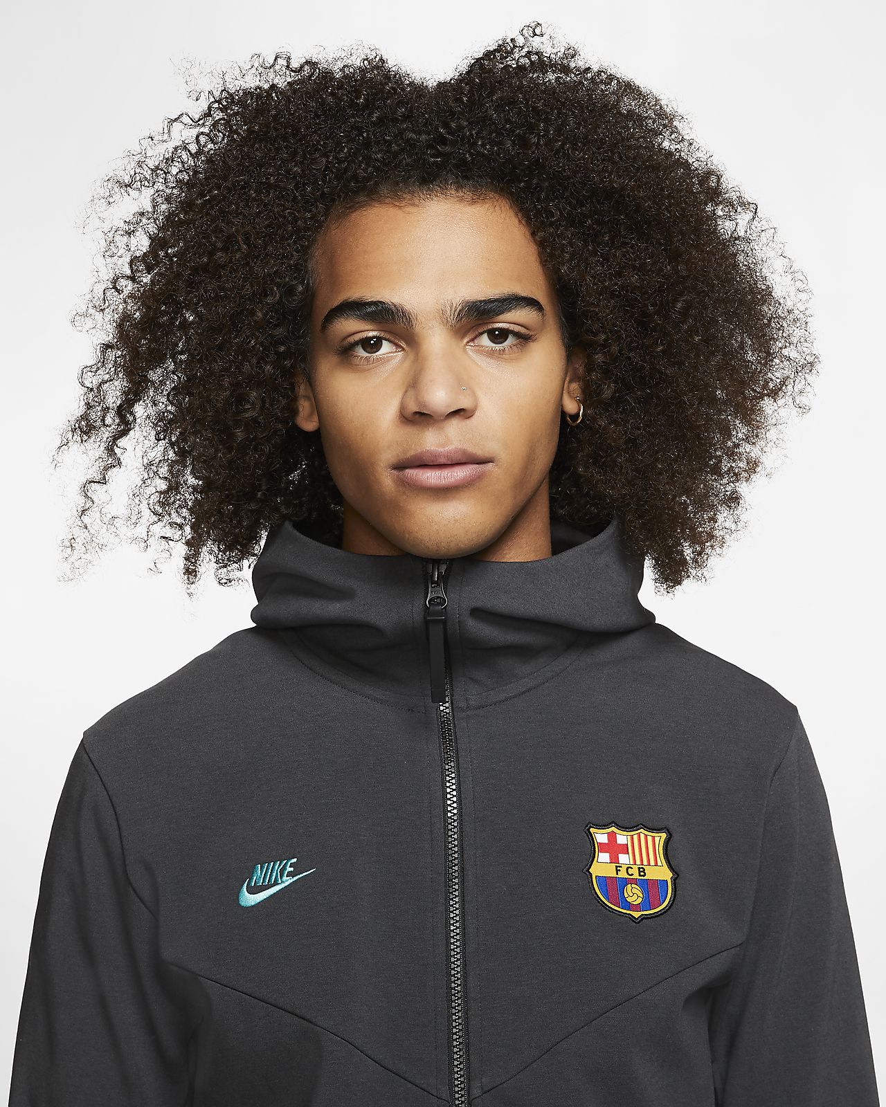 barcelona hoodie nike