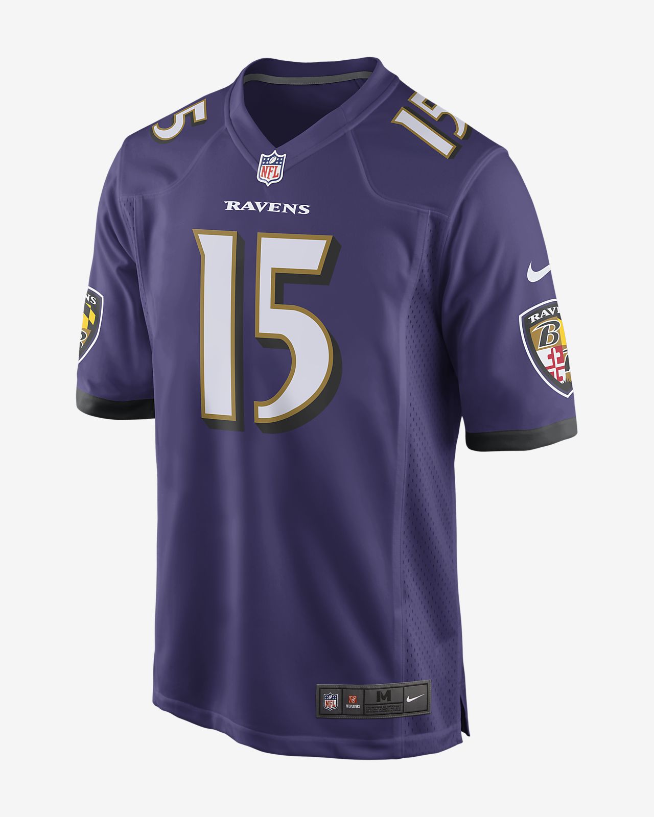 NFL Baltimore Ravens (Marquise Brown) Men's Game Football Jersey. Nike.com