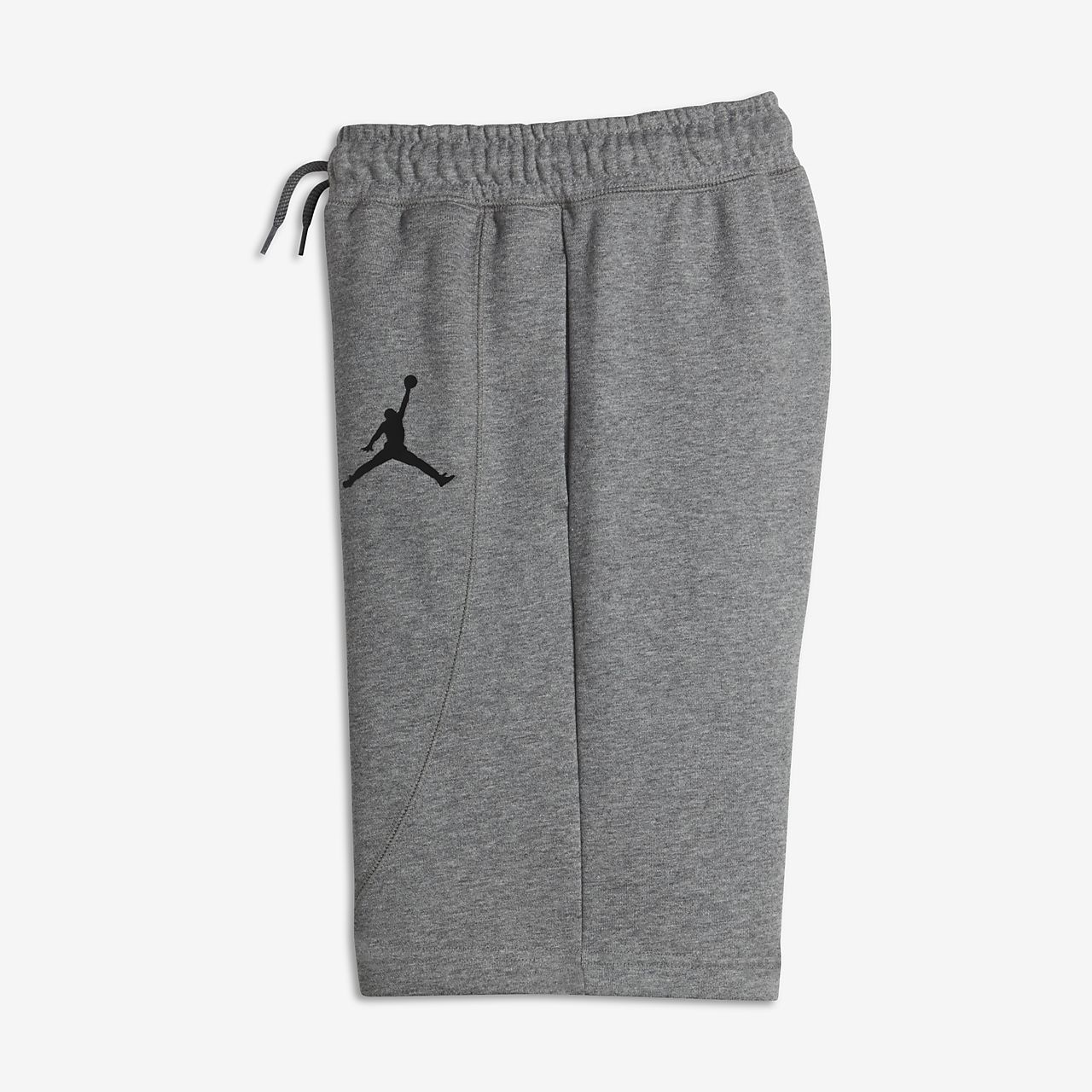 grey jordan sweat shorts