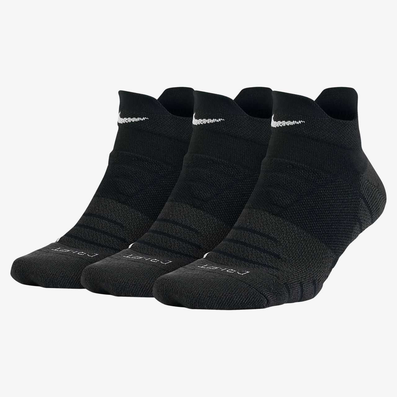 Nike womens dry cushion low socks