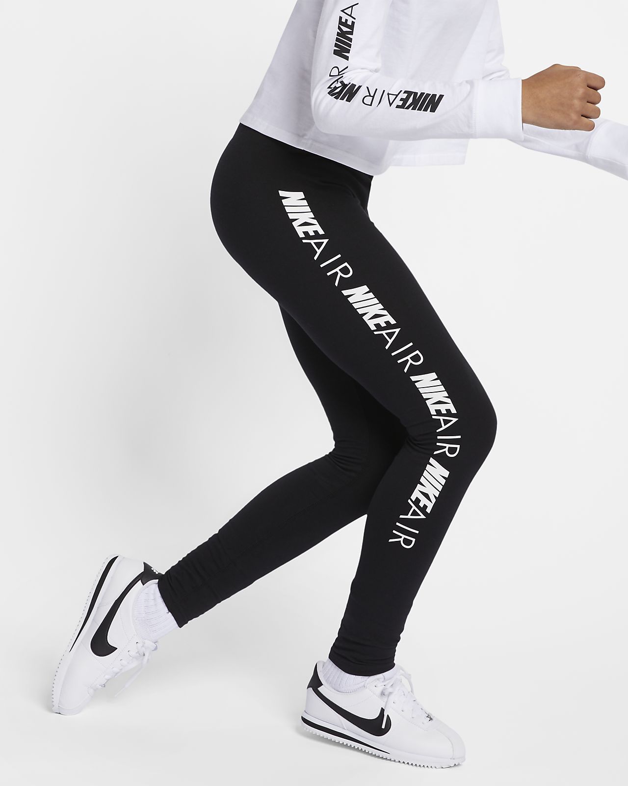 Nike Air Older Kids\u0027 (Girls\u0027) Leggings